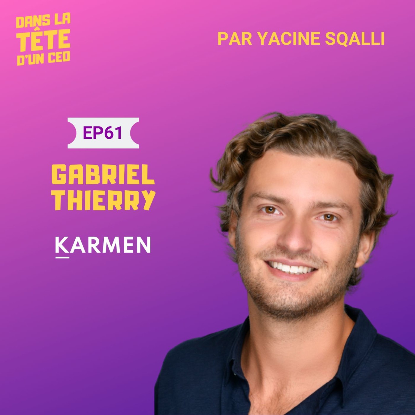 Dans la tête d\'un CEO par Yacine Sqalli