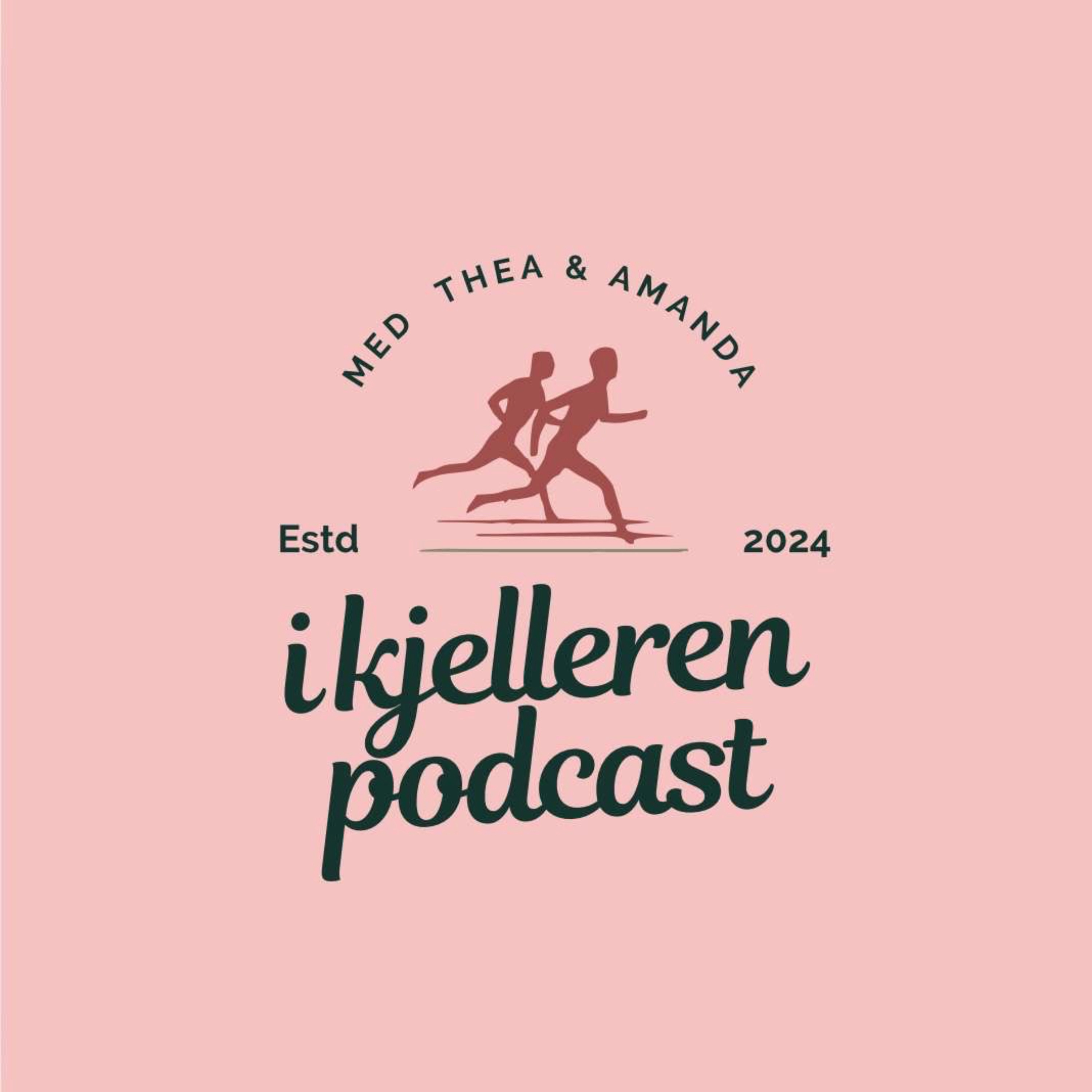 I kjelleren med Thea og Amanda