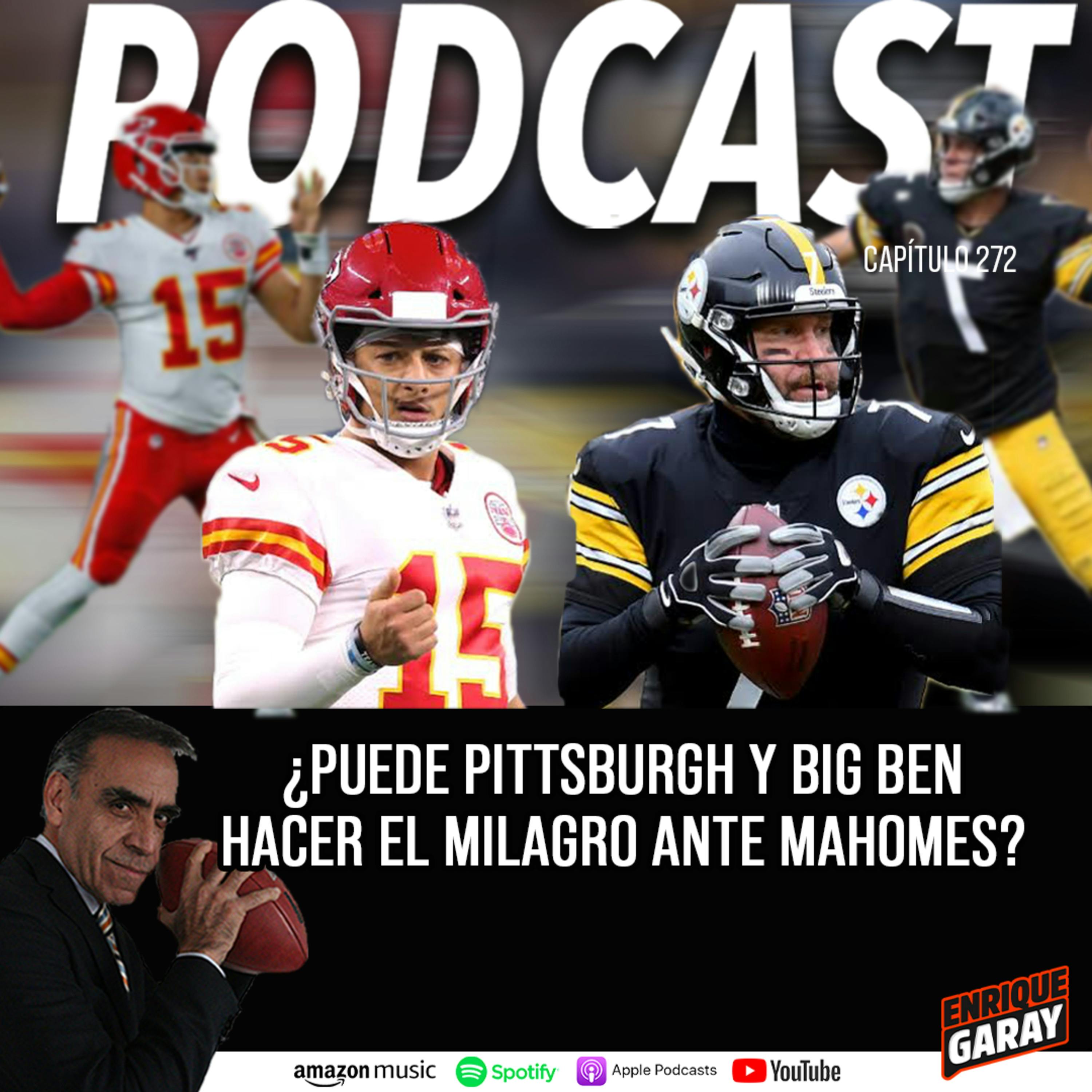 ¿Puede Pittsburgh y Big Ben Hacer el Milagro ante Mahomes?