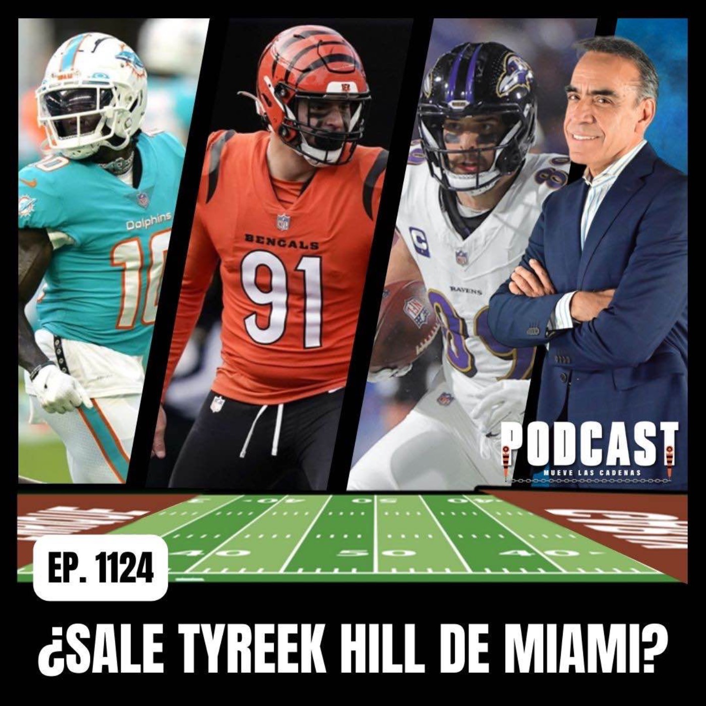 La salida de Tyreek Hill de Dolphins lleva varios meses sonando, y podría Concretarse en el Draft