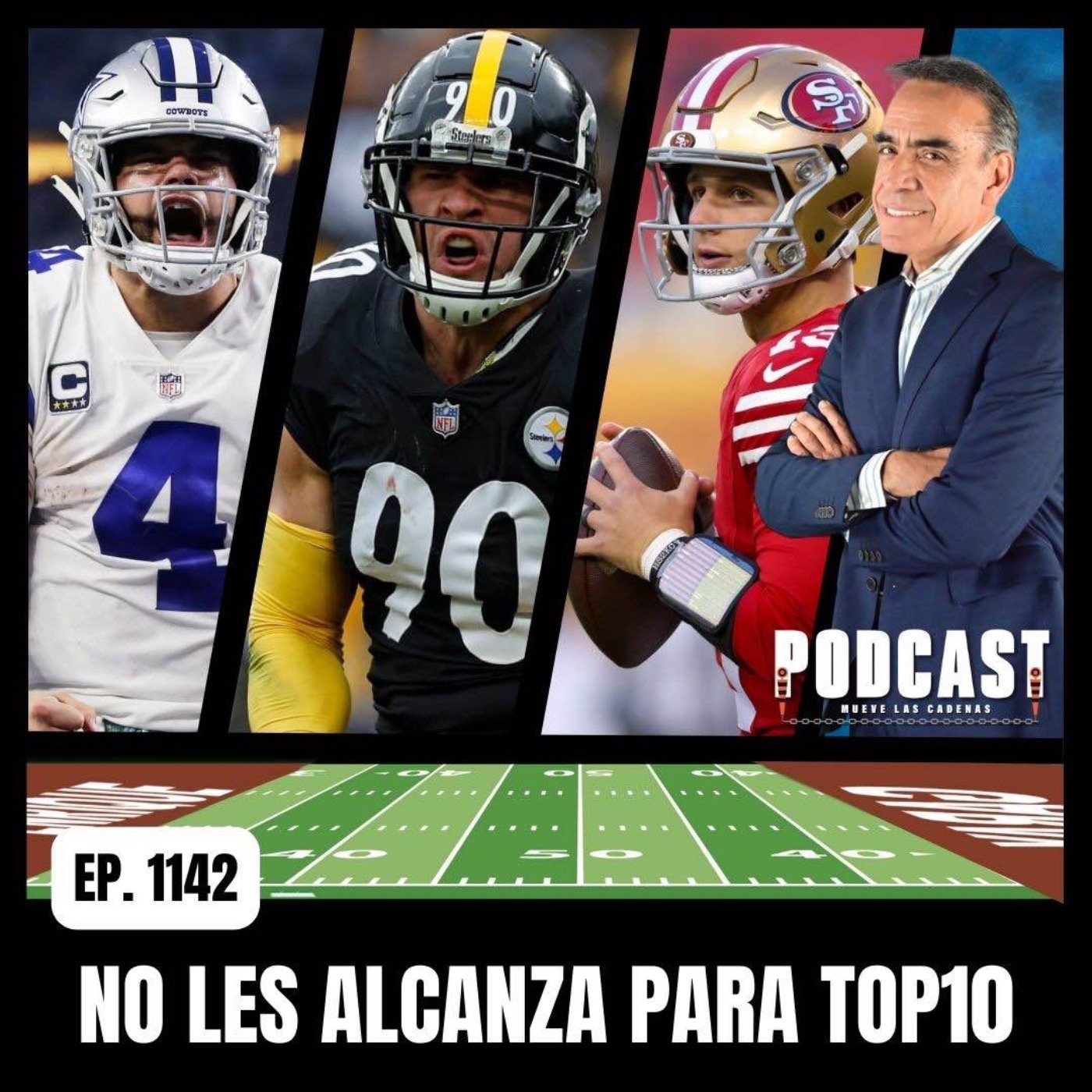 Hay que reconocer que, después de Agencia libre y Draft, ni Steelers, Cowboys o 49ers, les Alcanza para la Elite