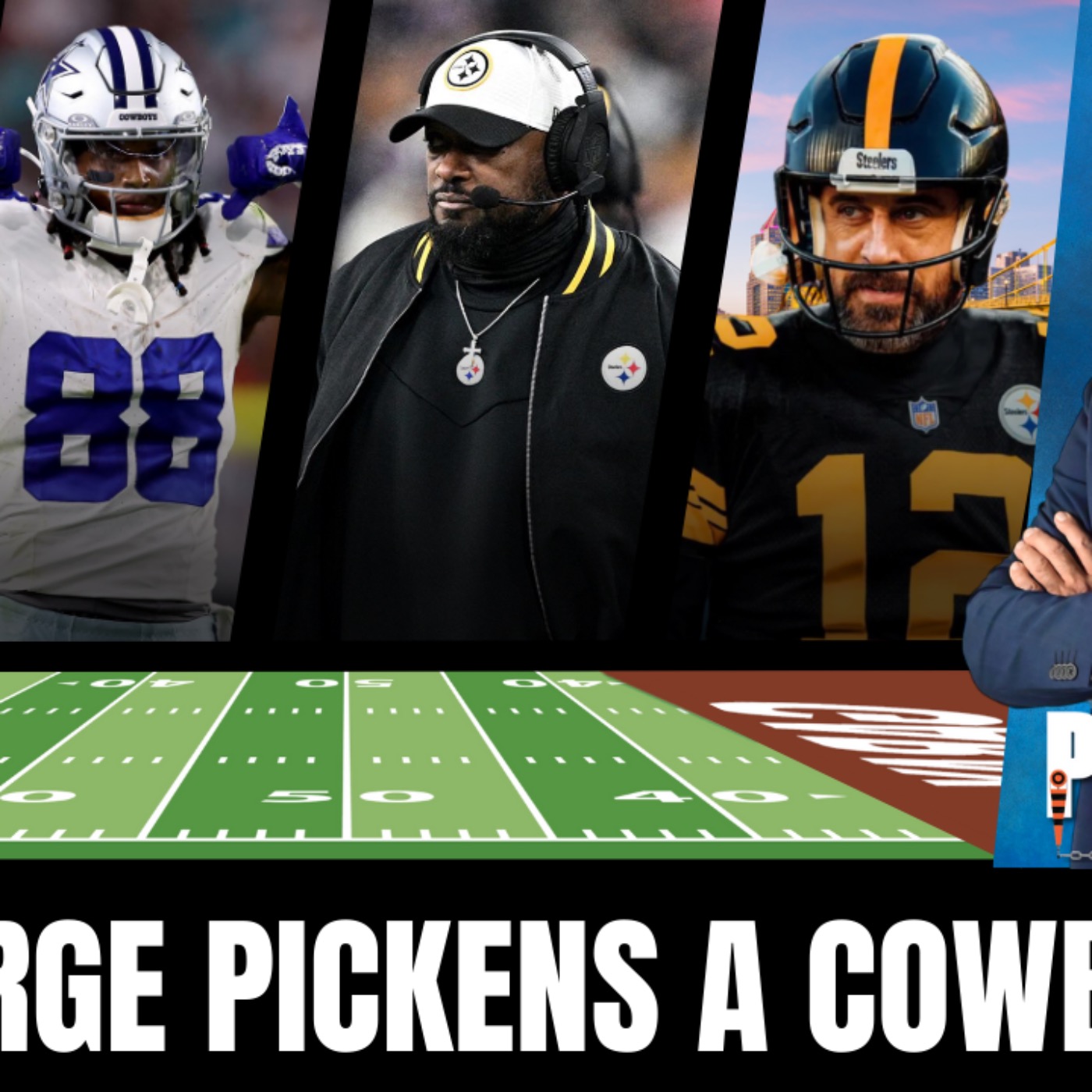 Inesperadamente los Steelers se Deshacen de George Pîckens que ahora es dupla con Cee Dee Lamb