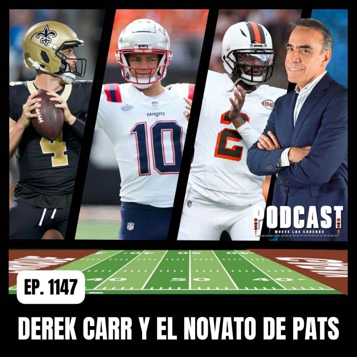 Súbito adiós del Quarterback Derek Carr deja a Saints dependiendo del Novato Tyler Shough