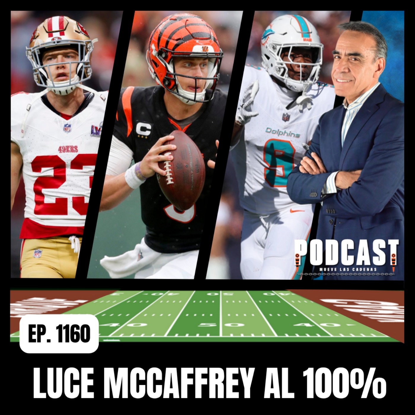 McCaffrey está listo y al 100% - Shedeur Sorprende en Cleveland -  Línea Ofensiva para Burrow