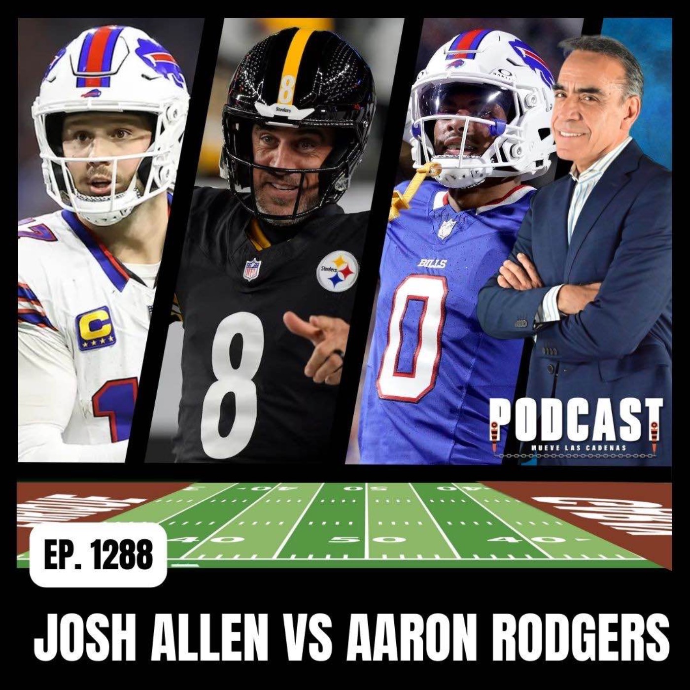 Sin espacio para perder, chocan Josh Allen y Buffalo Bills contra Aaron Rodgers y PittsburghSteelers