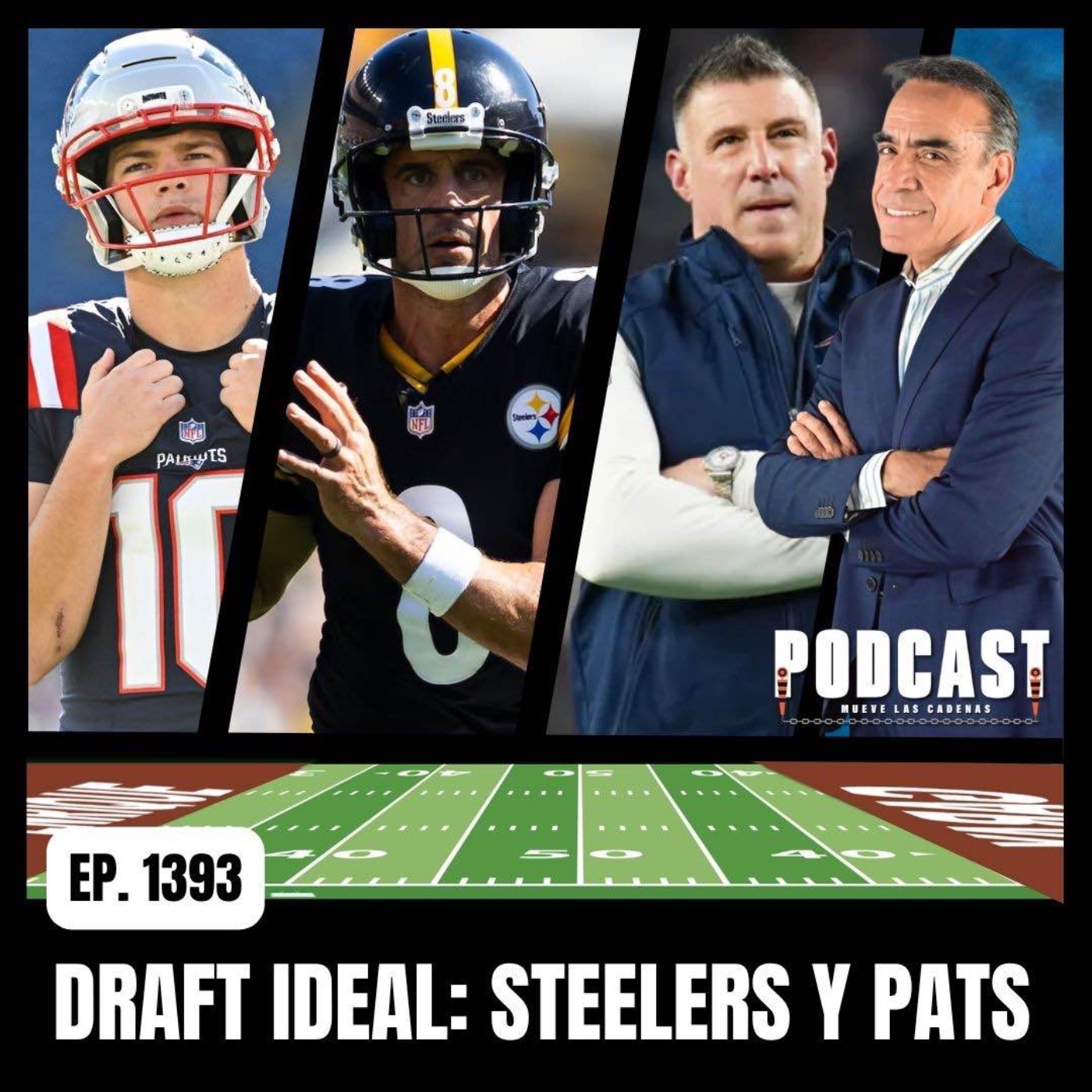 Para Steelers y Pats hay algo Claro en el Próximo NFLDraft: No se pueden Volver a Equivocar