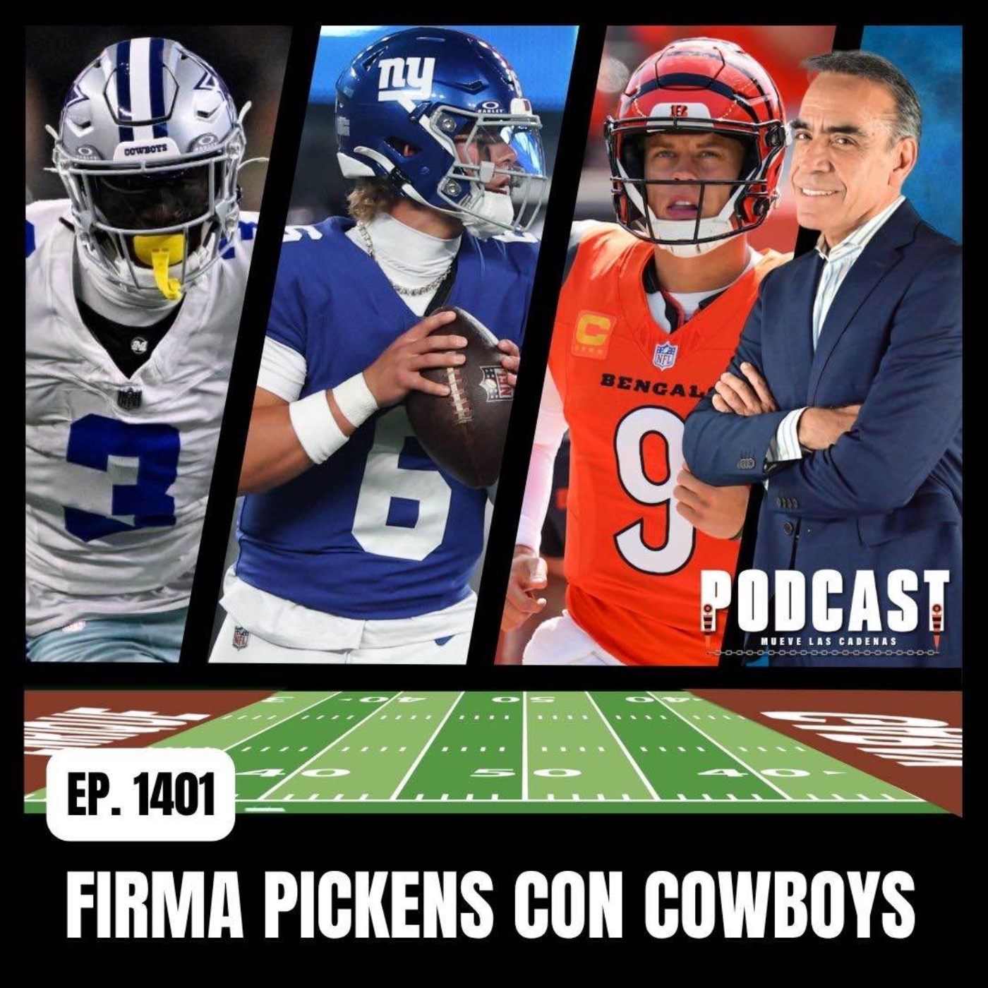 Con George Pickens los Cowboys tienen, al lado de Cee Dee, la dupla que los hace Contendientes