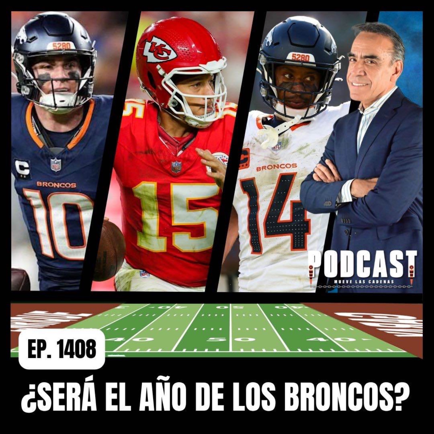 Primer Monday Night: Patrick Mahomes y Kansas City Chiefs contra Bo Nix y los Denver Broncos