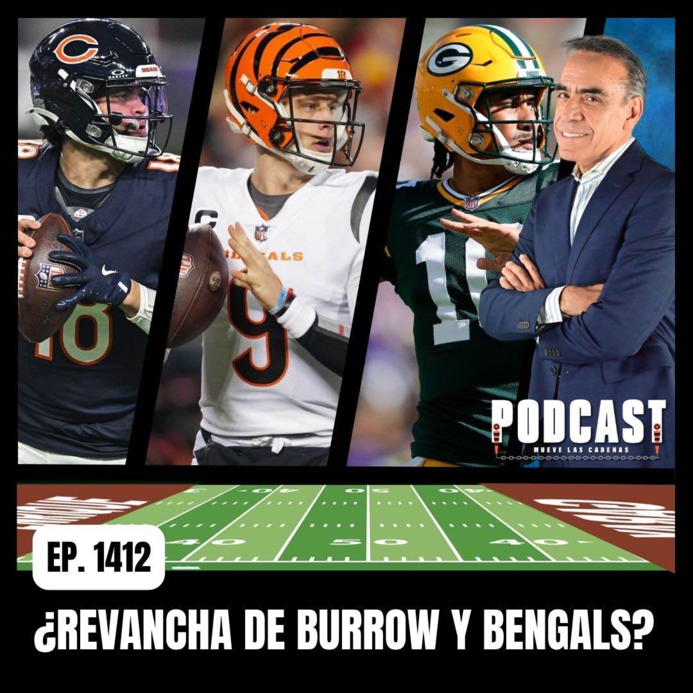 El rol de Juegos de Bengals es de los más Débiles, contrario a Bears que tiene el más Complejo