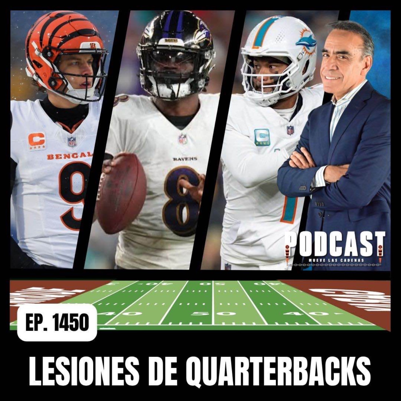 ¡Alerta Roja en la NFL! El alarmante historial que pone en riesgo a tus Quarterbacks en 2026. episode artwork