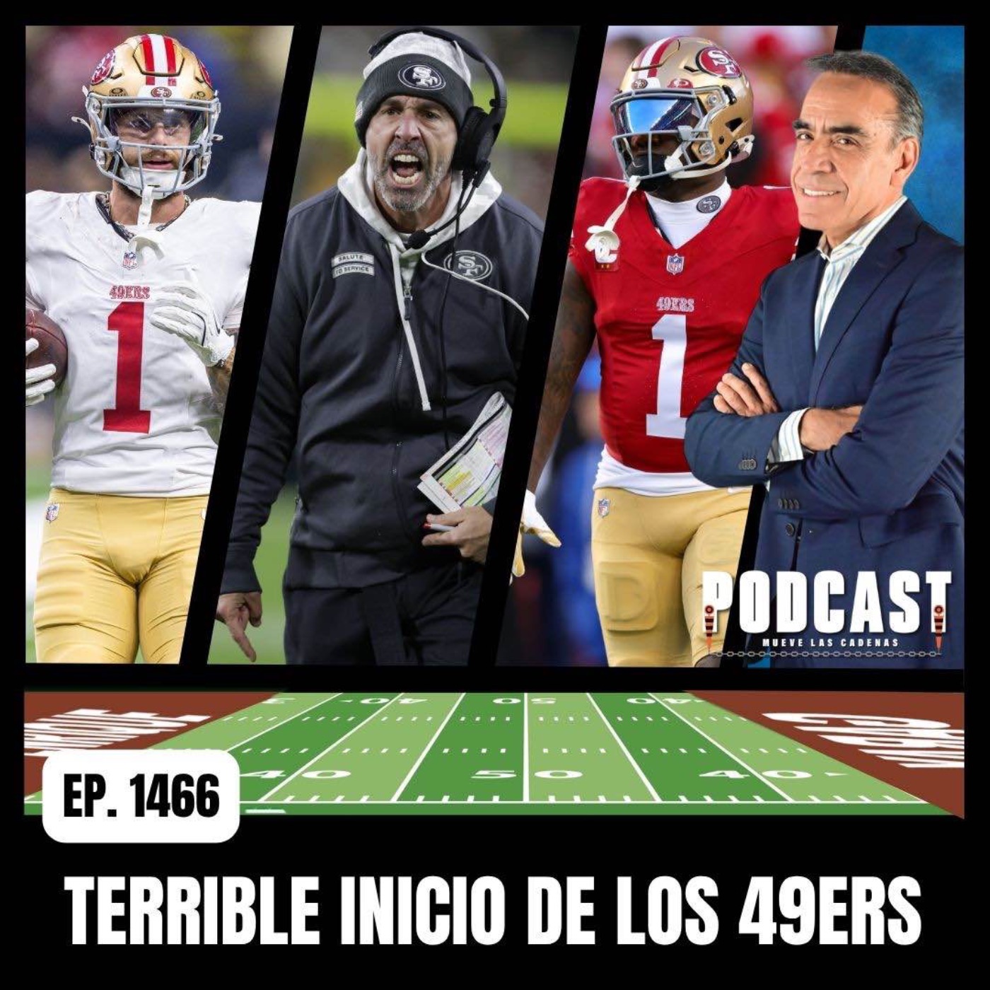 ¡SE ACABÓ! Pearsall FUERA TODO EL AÑO... ¡DEEBO REGRESA DE EMERGENCIA! ¡CAOS en los  ⁨@49ers⁩ episode artwork