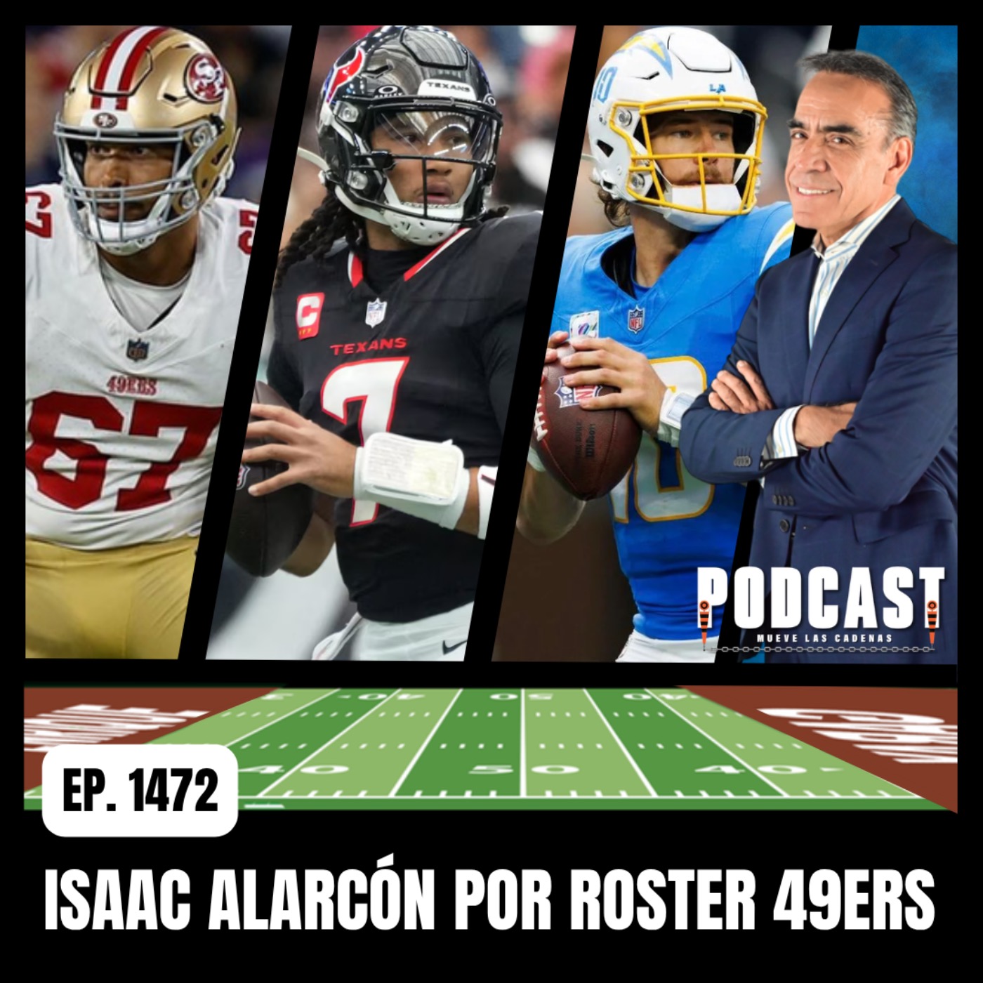 ¡ISAAC ALARCÓN SE JUEGA TODO! 🇲🇽 ¿ENTRARÁ AL ROSTER DE 53 DE LOS 49ERS? | JUSTIN HERBERT EN LLAMAS 🔥 episode artwork