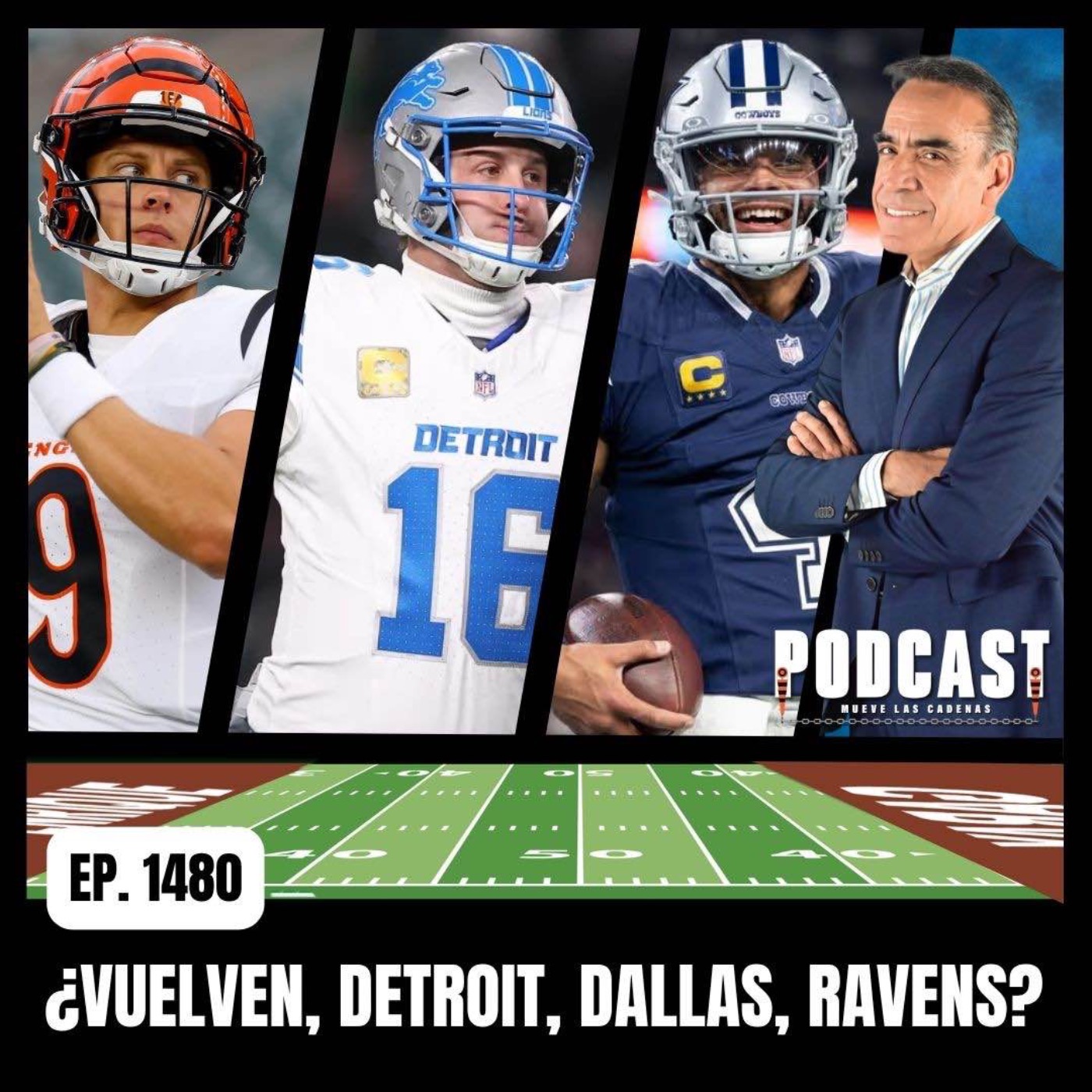 ¡DESPIERTAN JOE BURROW Y BENGAS! Sumen también a Lions, Ravens, Cowboys ¡VAN POR PLAYOFFS! episode artwork