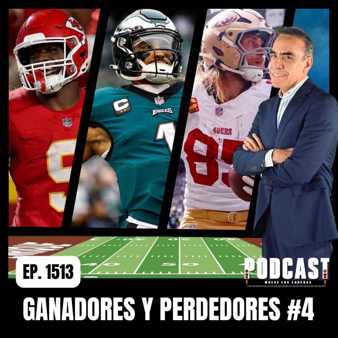 No hay duda que EAGLES, CHARGERS Y BILLS, llenan hoy el Casillero de ¡GRANDES PERDEDORES!!! episode artwork