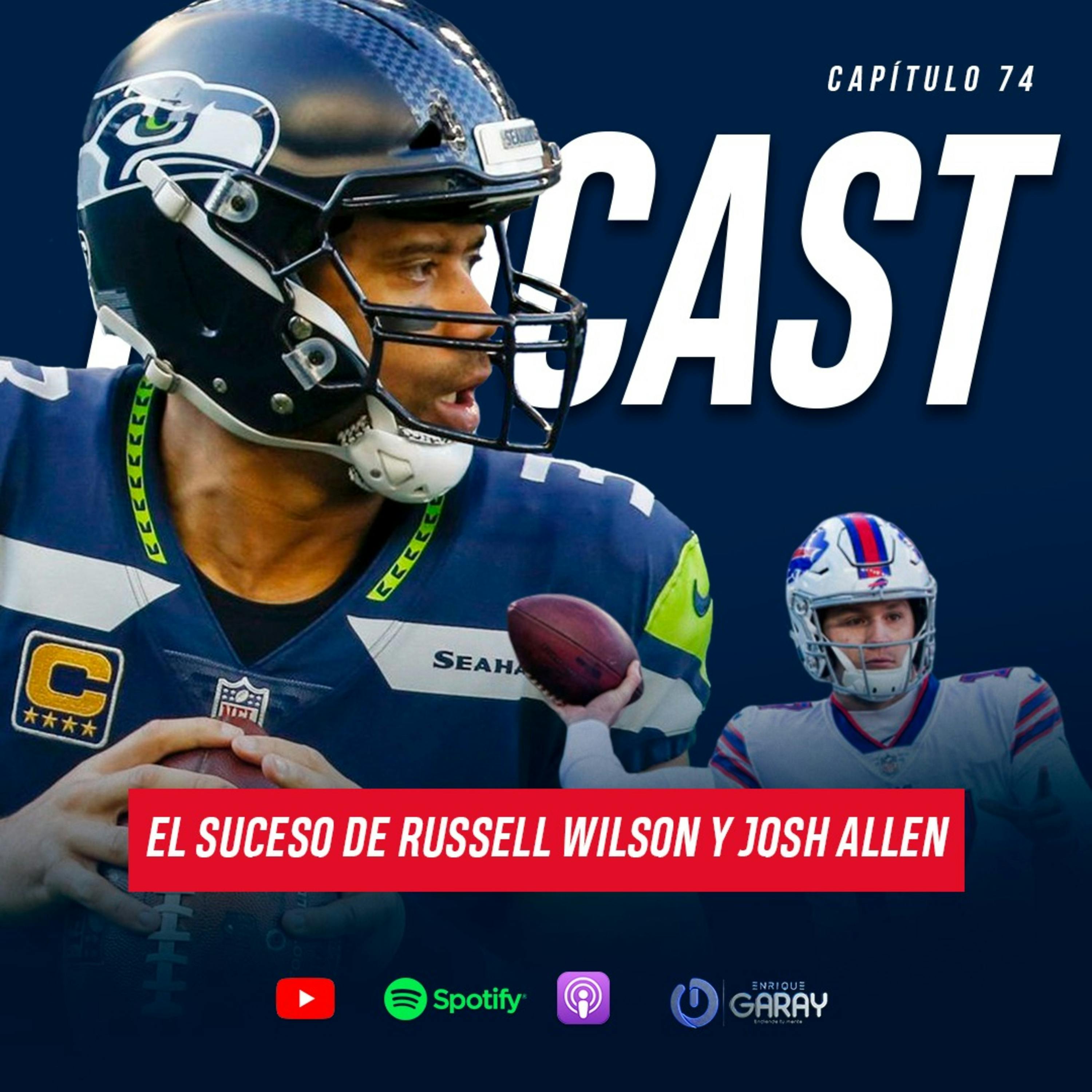 El éxito de dos de los mejores QB: Russell Wilson y Josh Allen