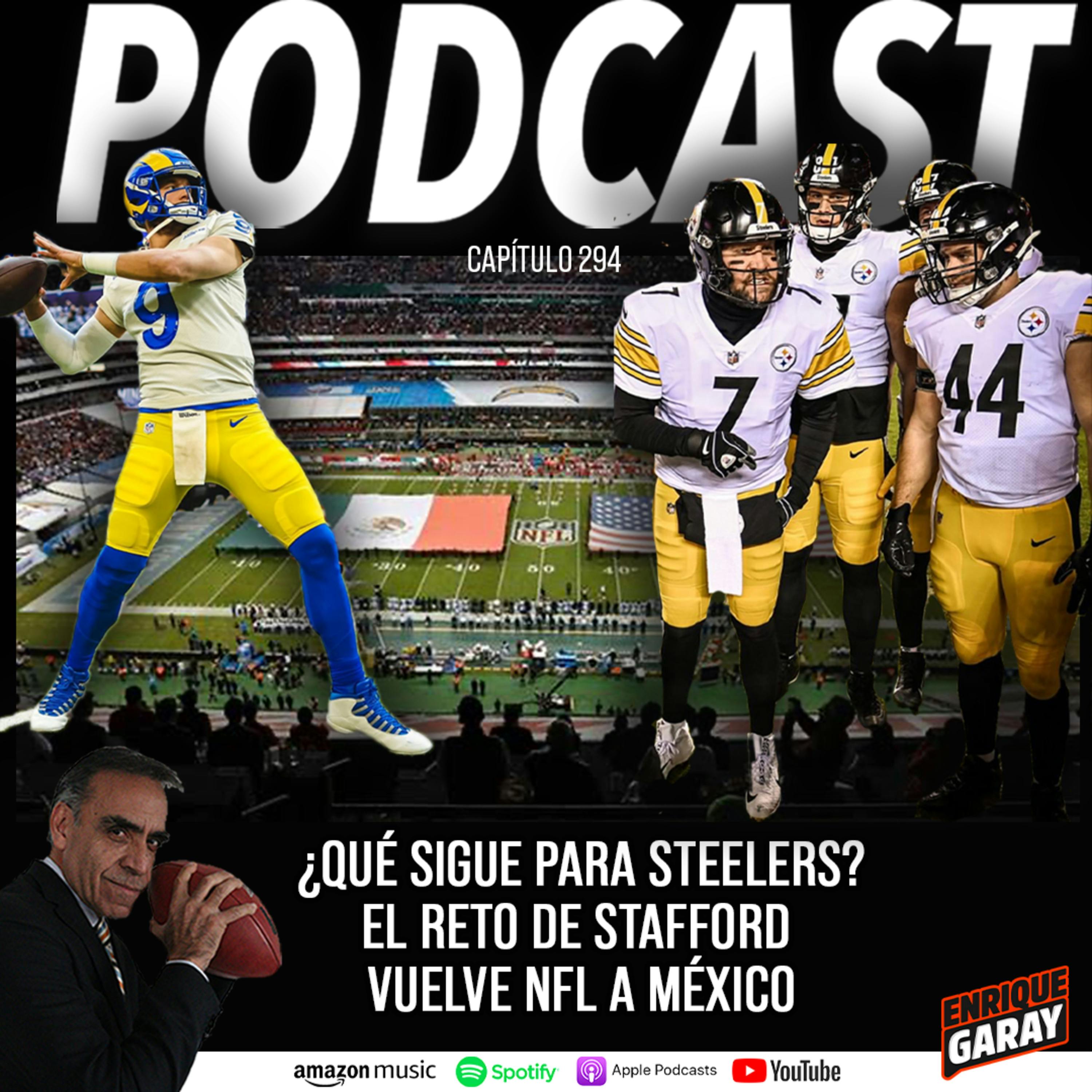 ¿Qué sigue para Steelers? El Reto de Stafford Vuelve NFL a México
