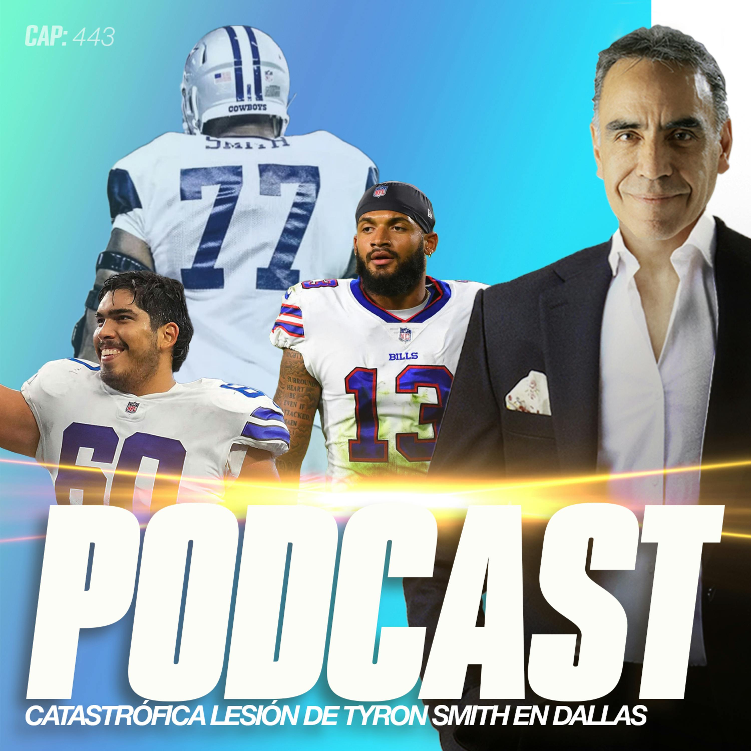 Catastrófica lesión de Tyron Smith en Dallas