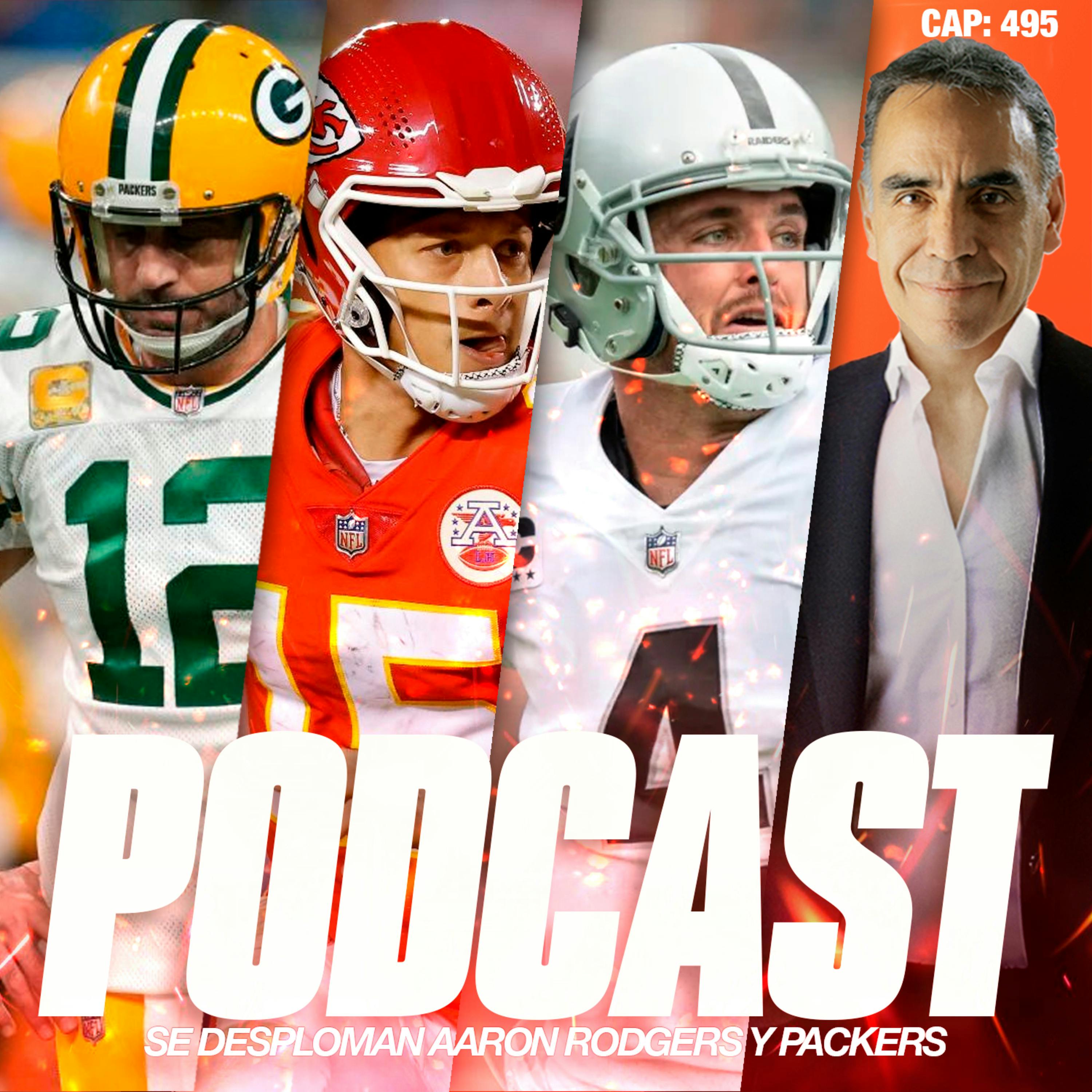 SE DESPLOMAN AARON RODGER Y PACKERS