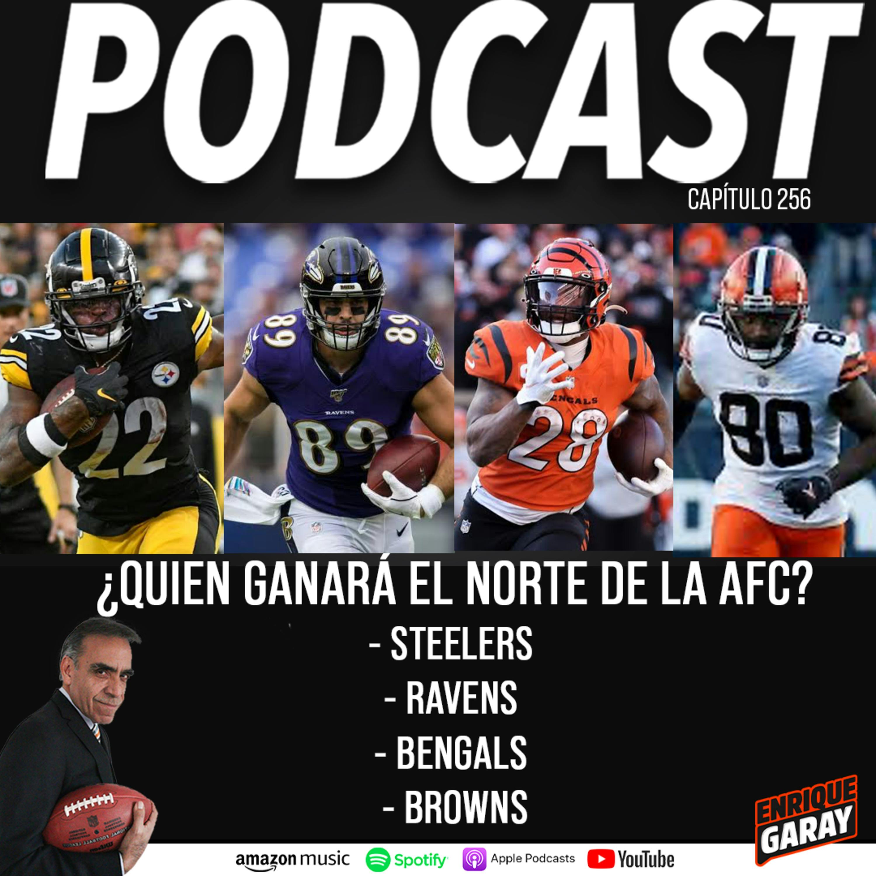 ¿Quien ganará el Norte de la AFC? - Steelers - Ravens - Bengals  - Browns