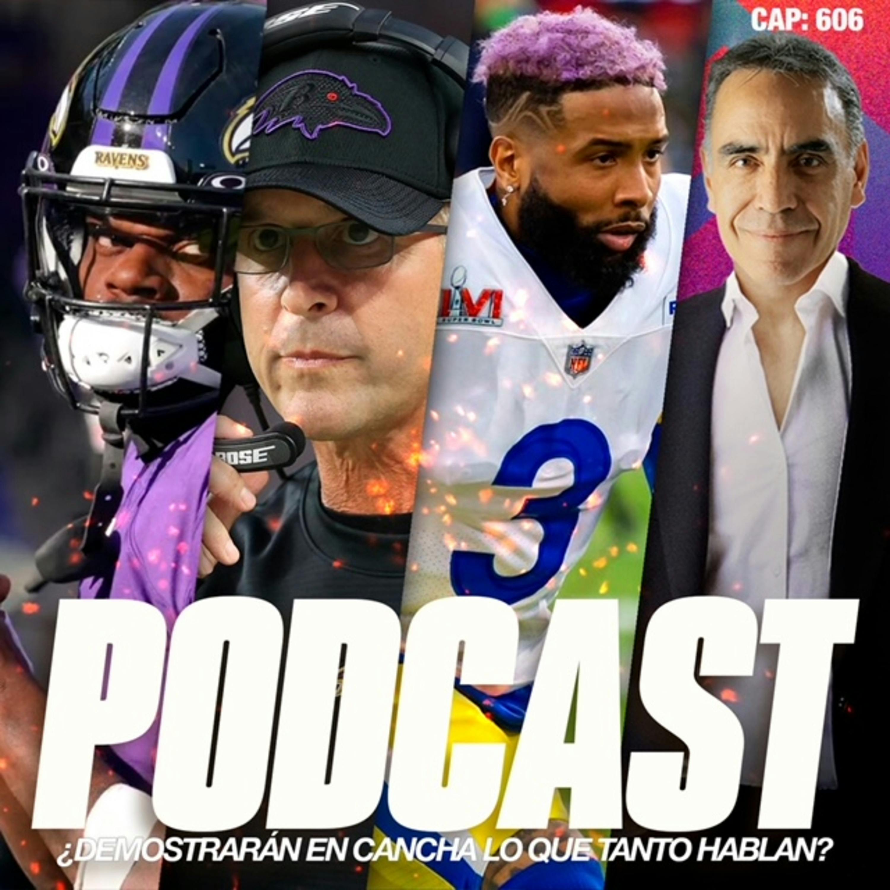 Odell Beckham Jr ya espera a Lamar en los Baltimore @Ravens