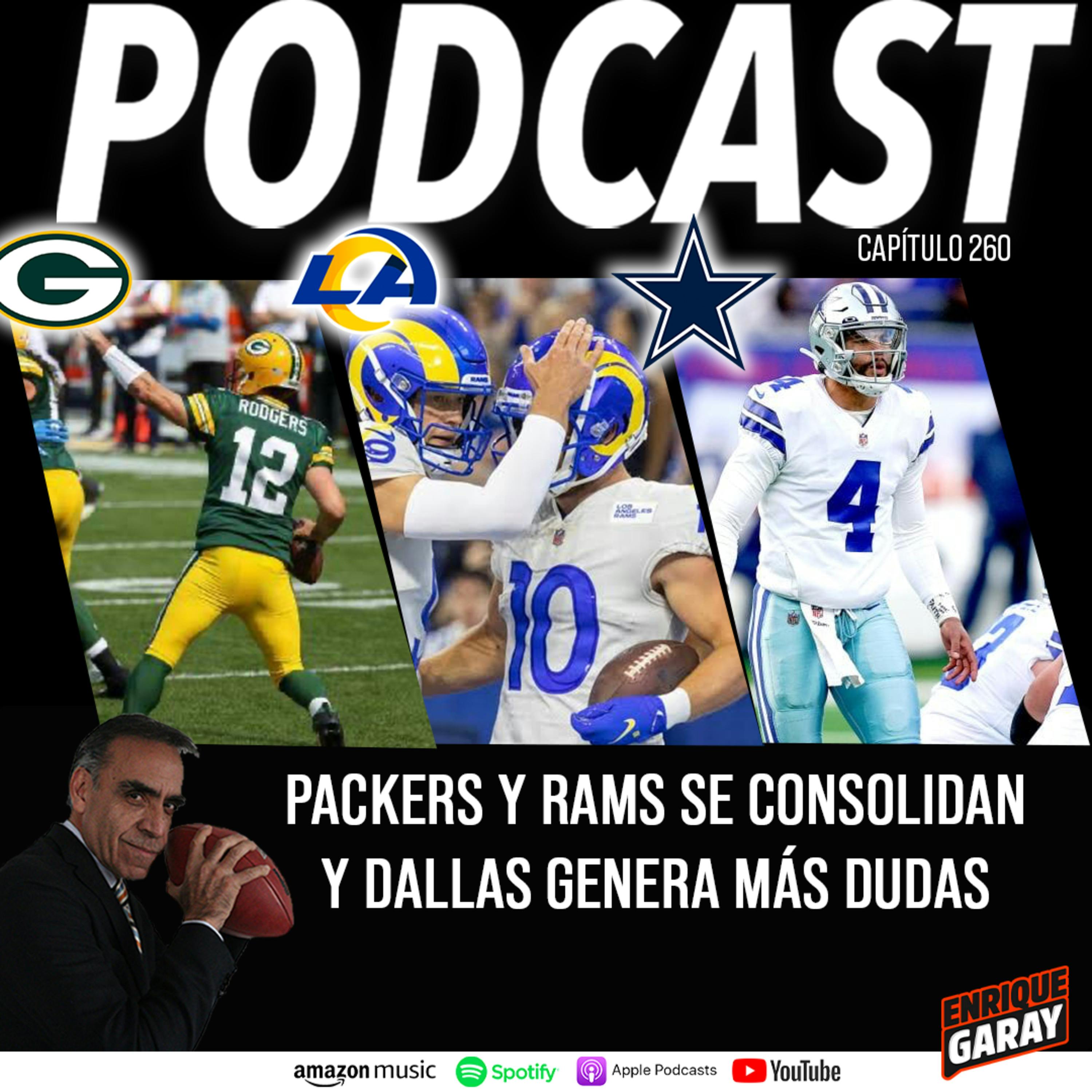 Packers y Rams se Consolidan y Dallas Genera más Dudas