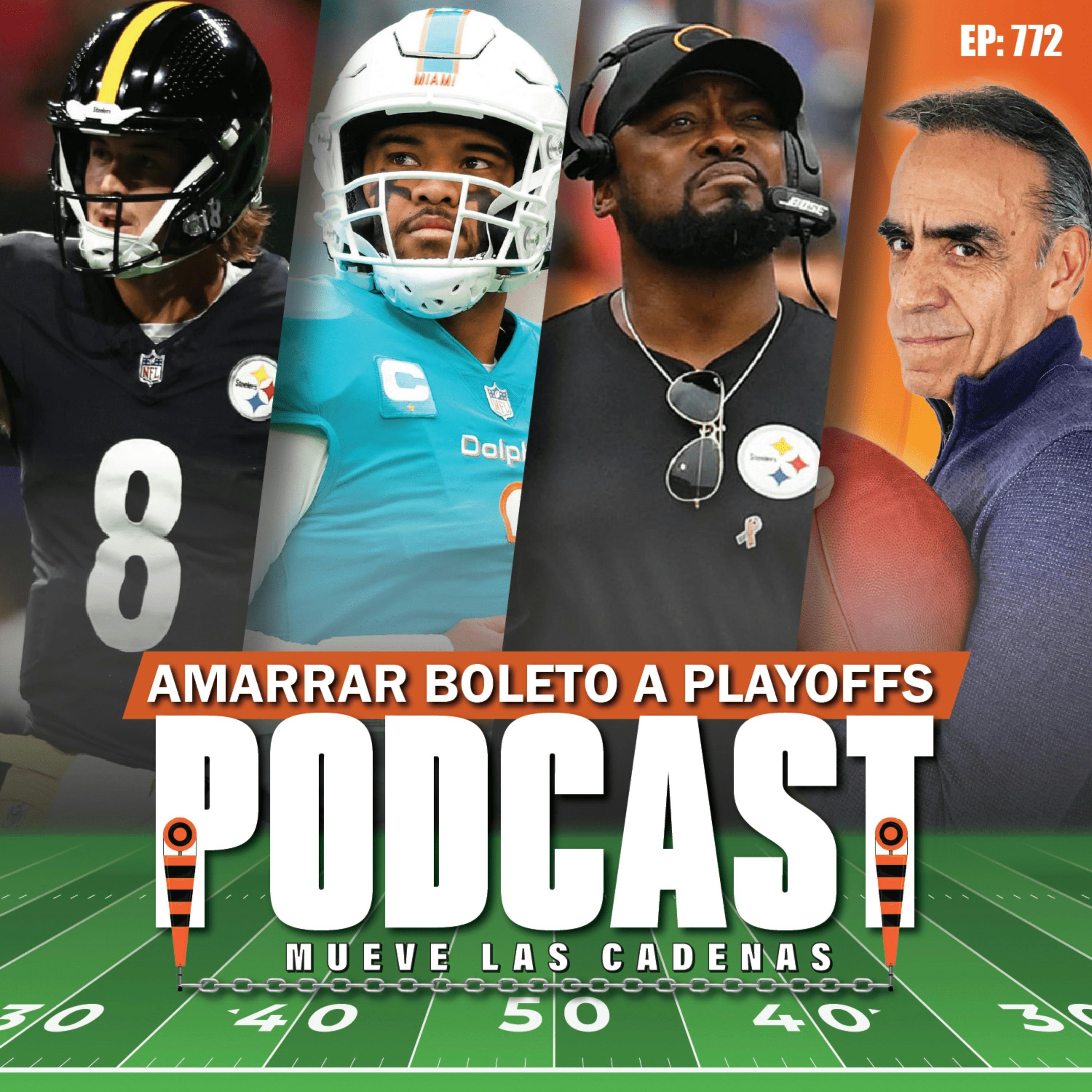 Pittsburgh y Mi8ami en la puerta de Amarrar los #NFLPlayOffs