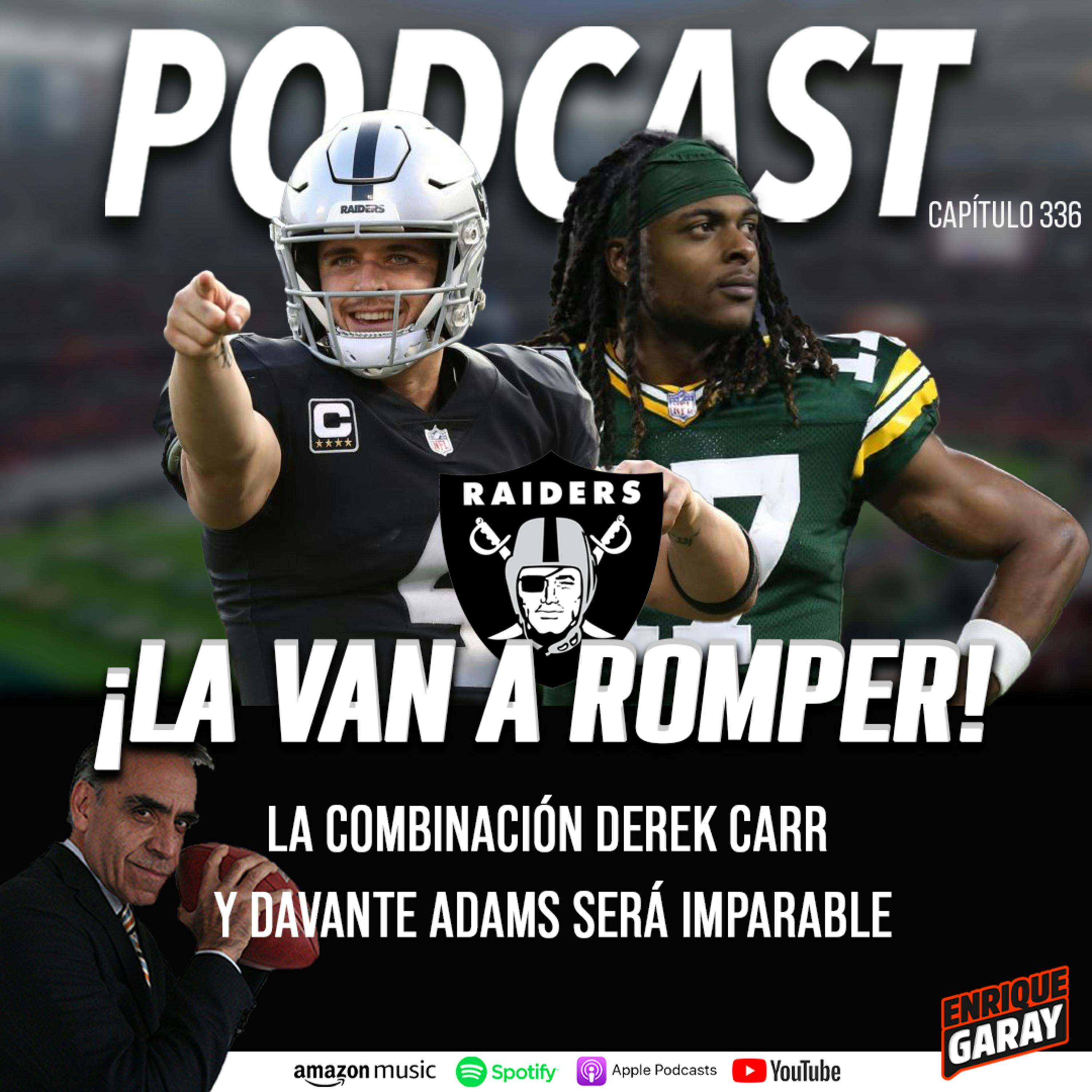¡La van a romper! La Combinación Derek Carr y Davante Adams será Imparable