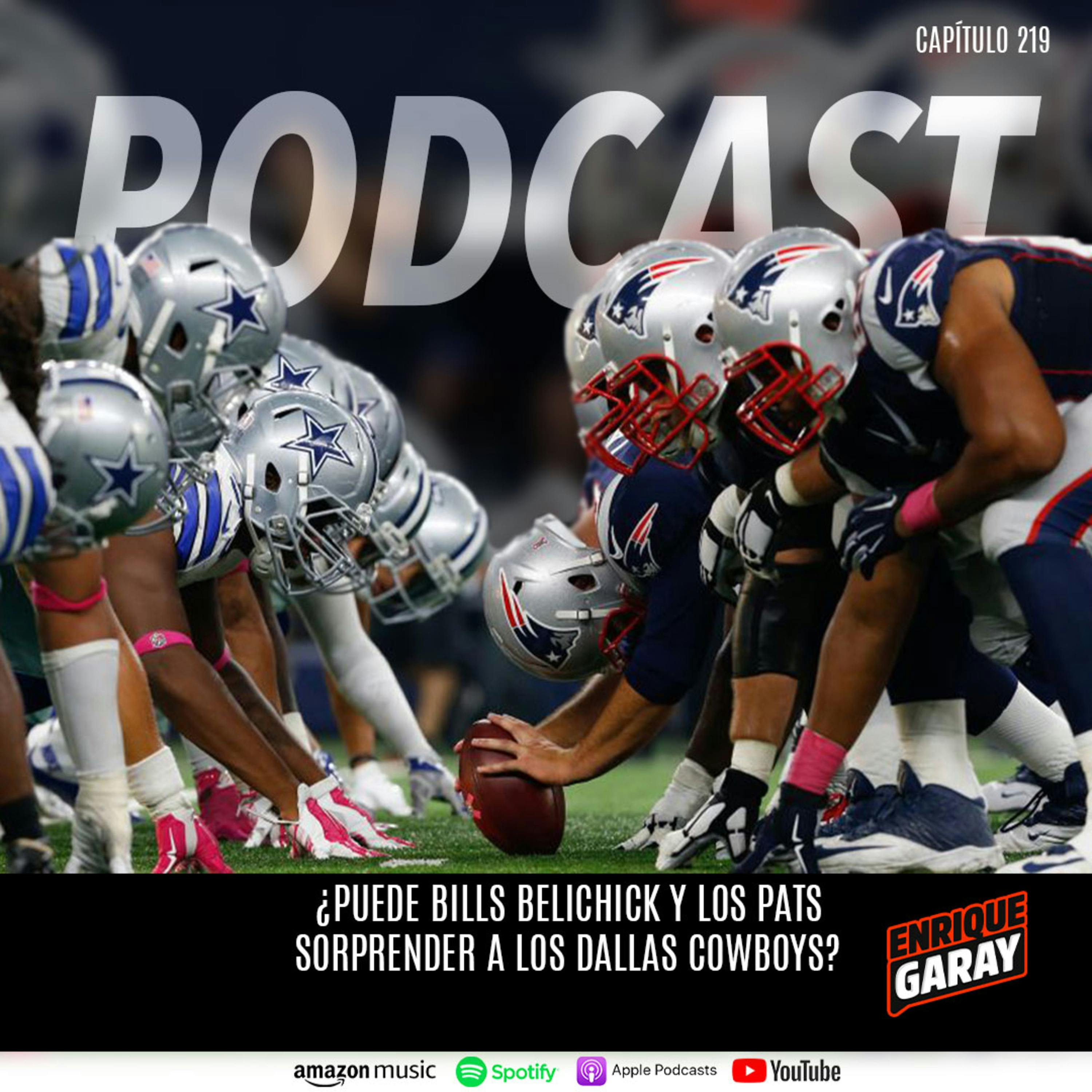 ¿Puede Bills Belichick y los Pats sorprender a los Dallas Cowboys?
