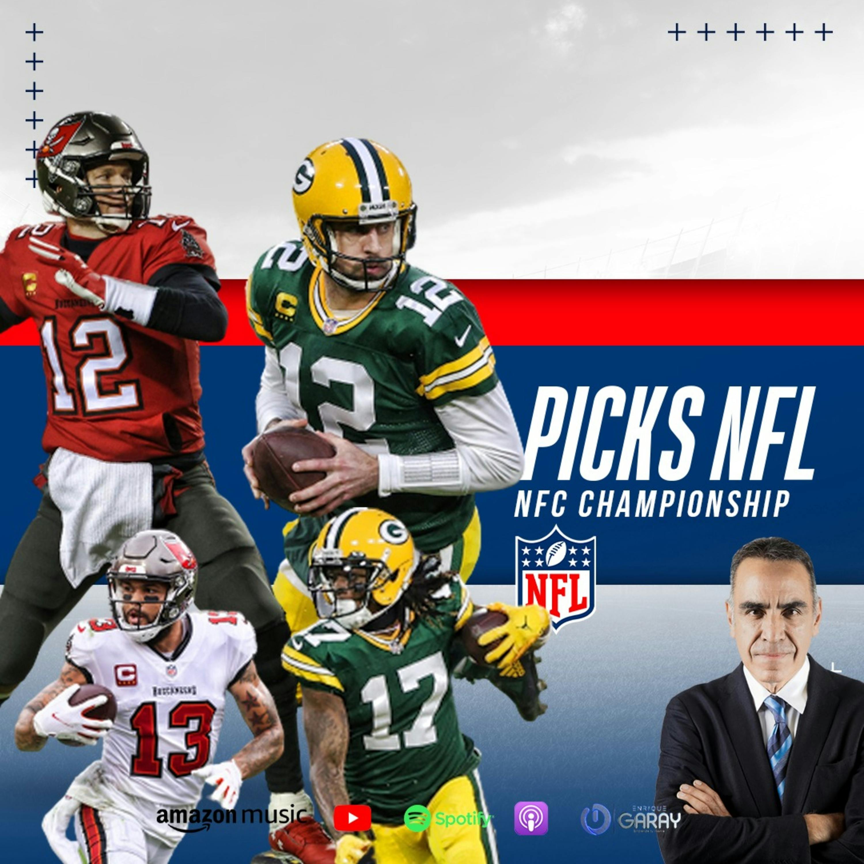 ¡El GOAT vs. el MVP! Tom Brady y Aaron Rodgers chocan por el pase al Super Bowl | Picks NFL