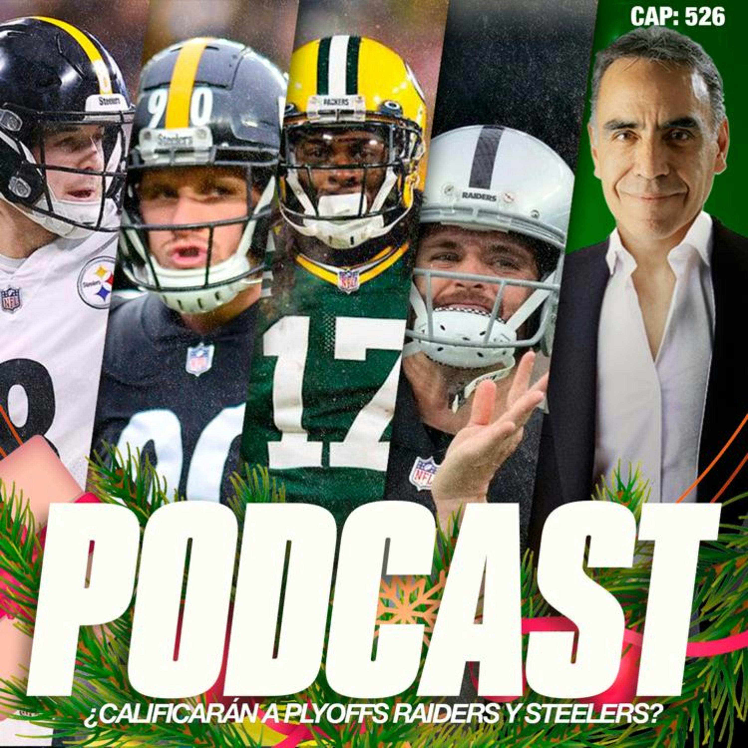 ¿Rescatarán PlayOffs los Raiders o los Steelers?