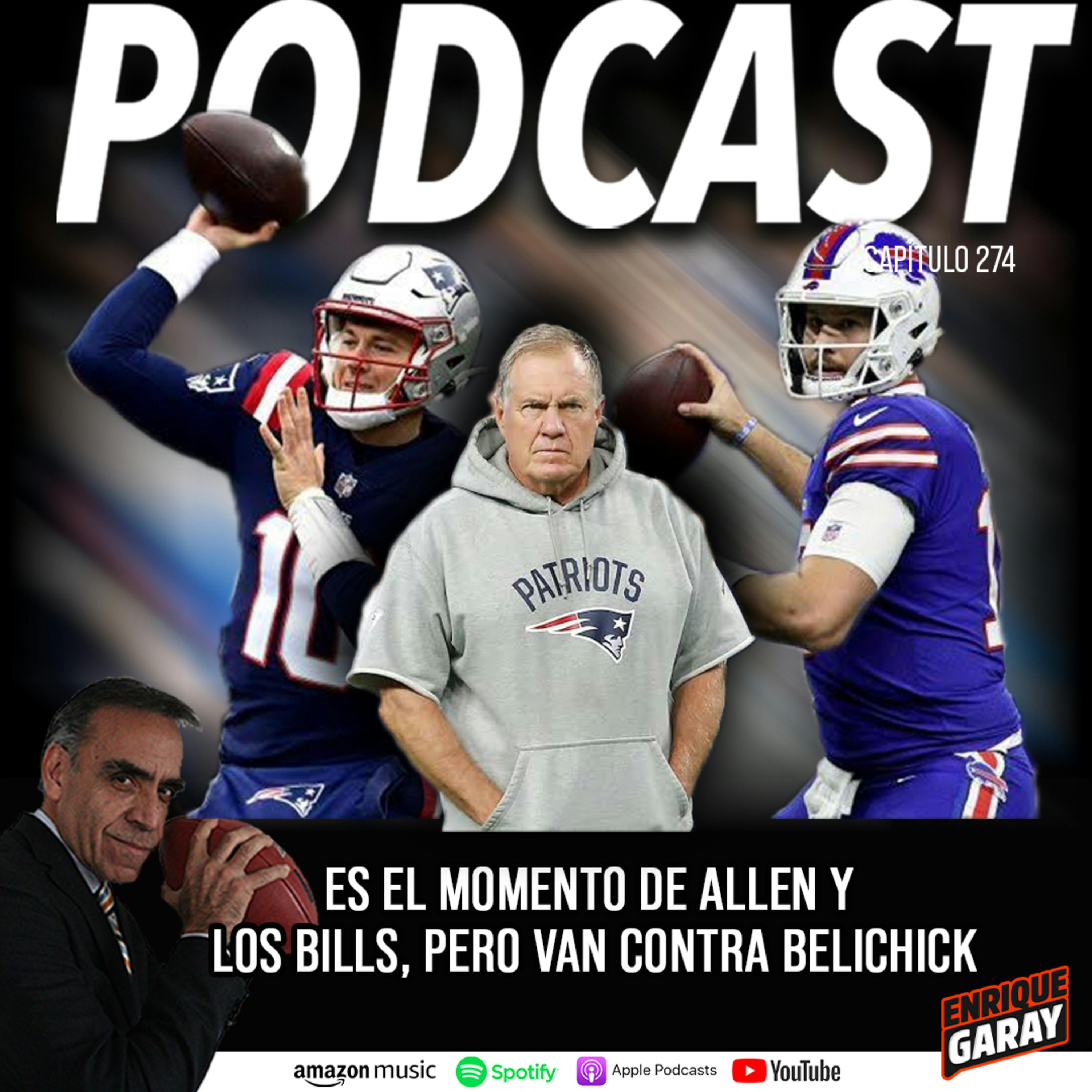 Es el Momento de Allen y los Bills, pero van contra Belichick