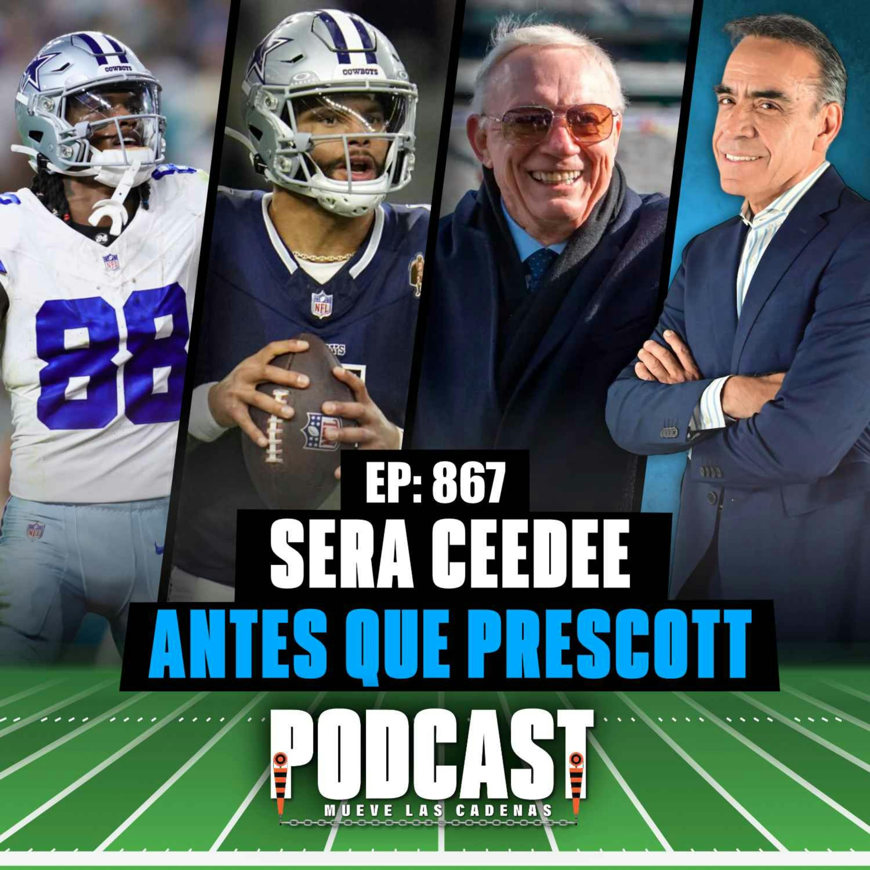 Decide #JerryJones que primero será #CeeDee y #Prescott tendrá que Esperar