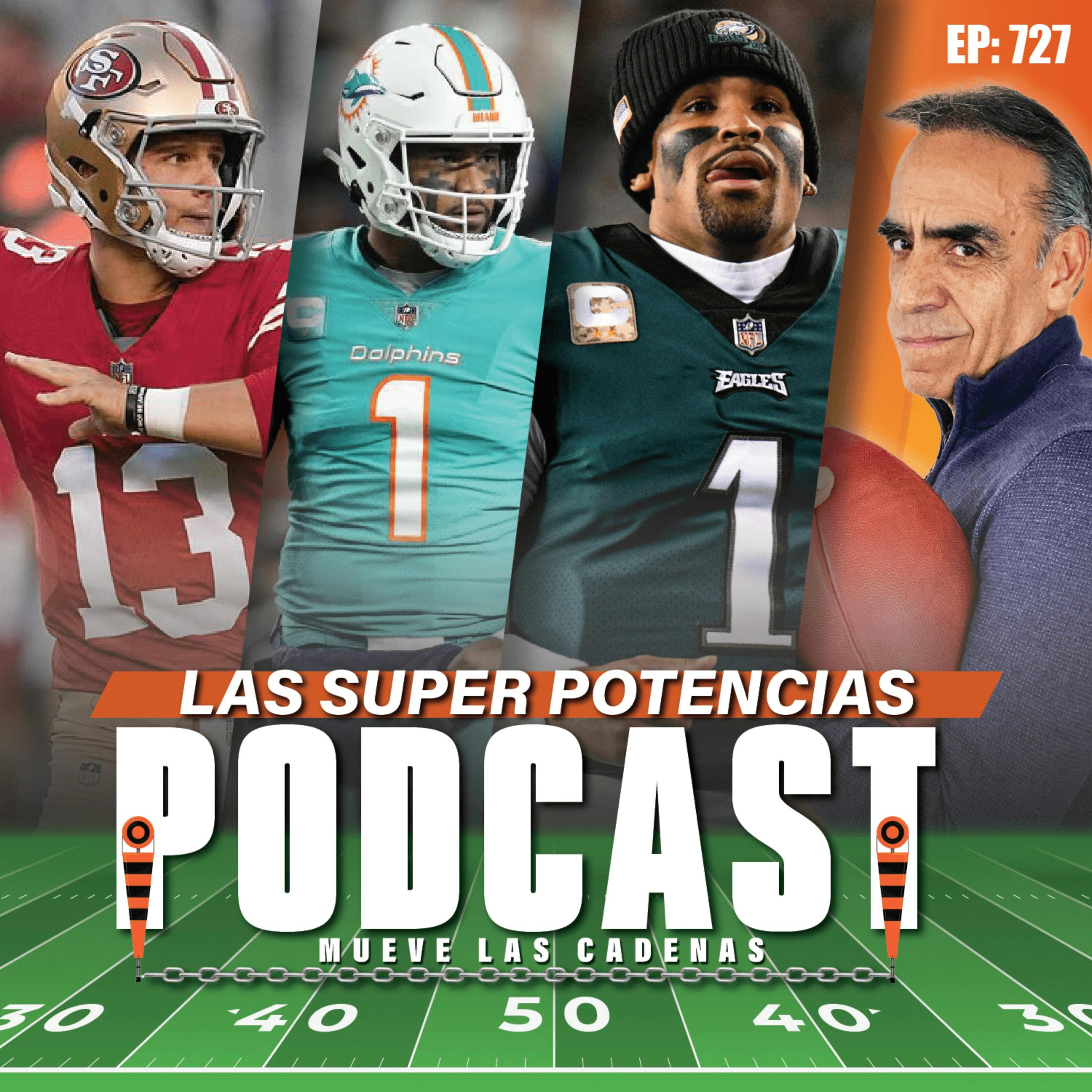 Son los @49ers @eagles @chiefs y @miamidolphins Claramente Superiores