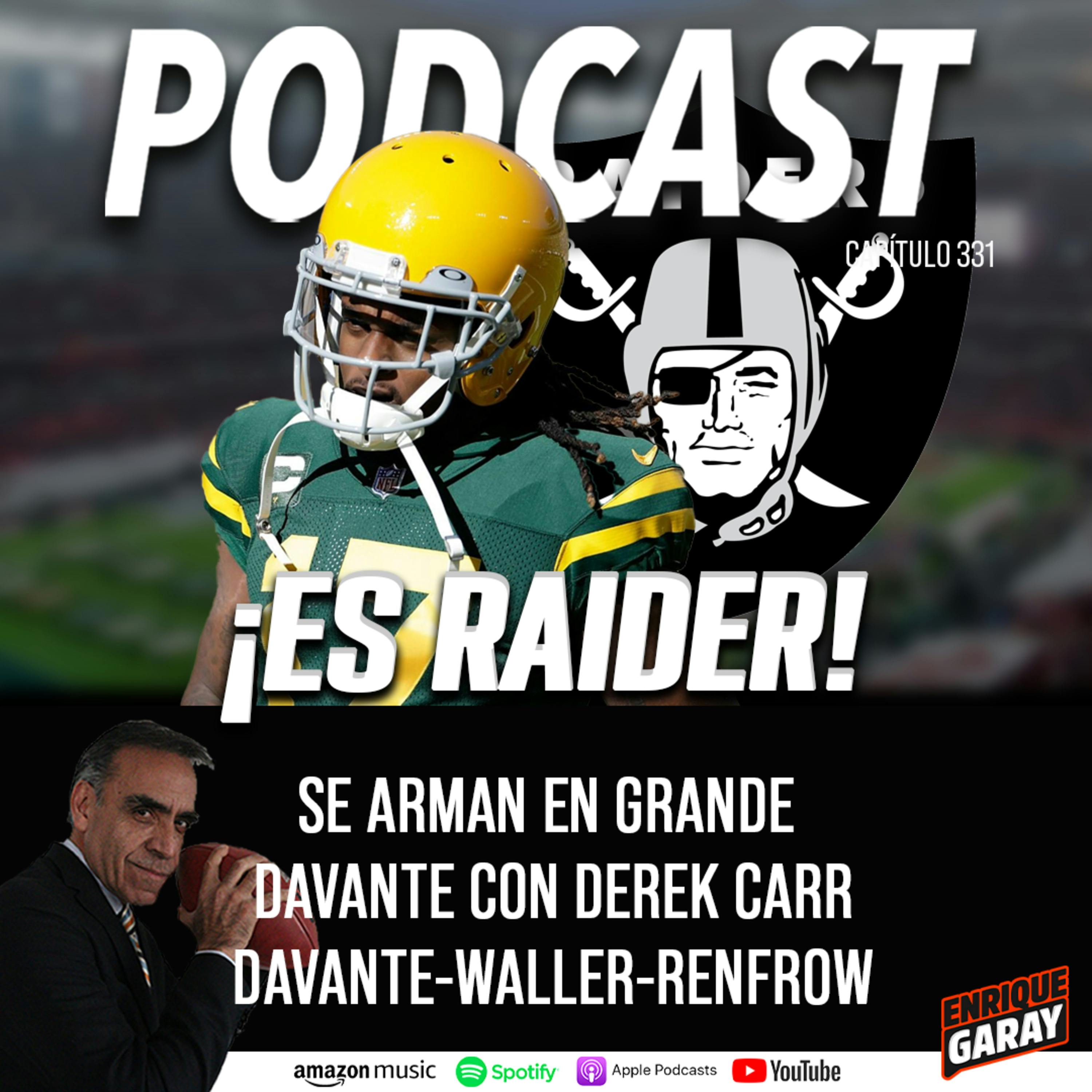 ¡Es Raider! Se Arman en Grande // Davante con Derek // CarrDavante-Waller-Renfrow