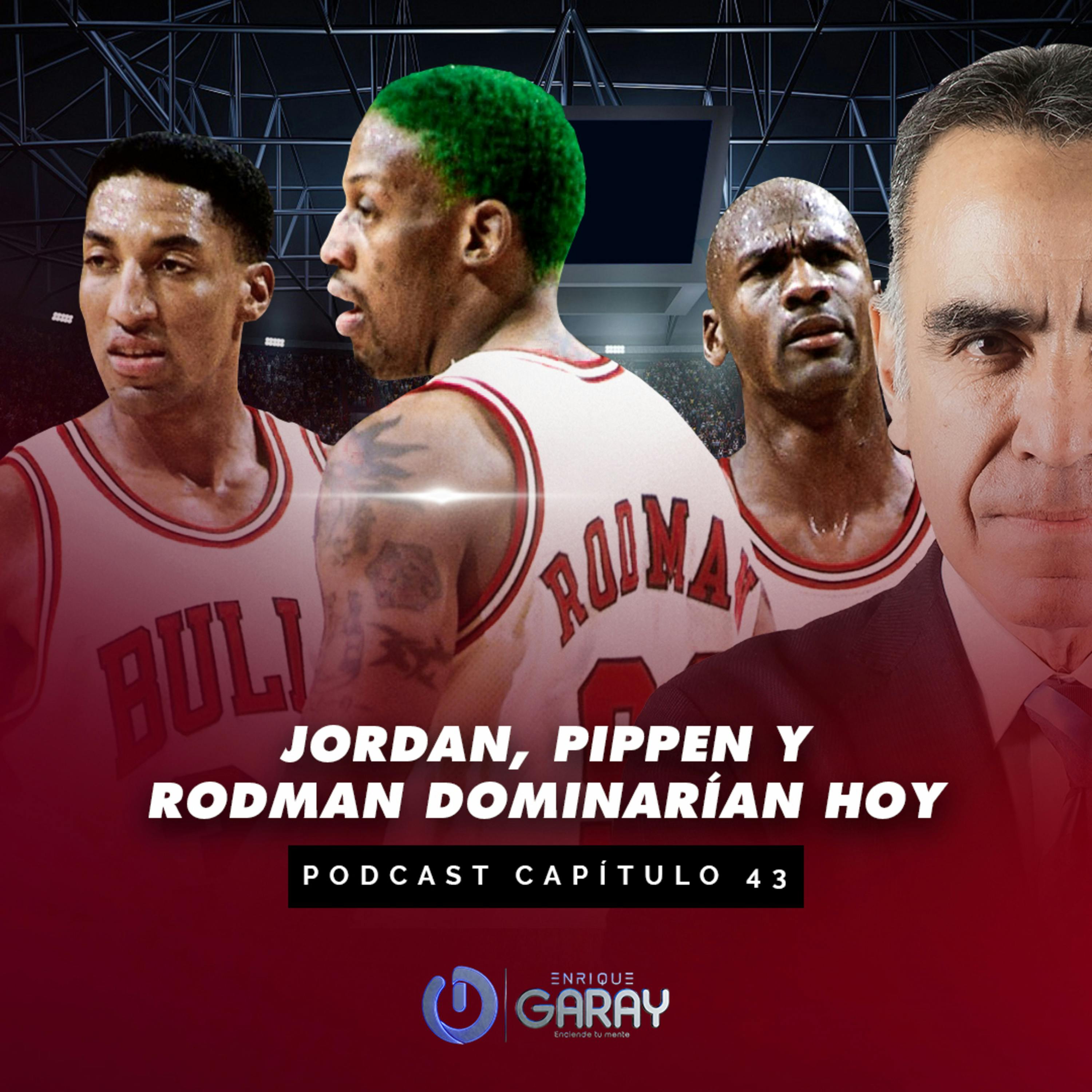 Jordan, Pippen y Rodman dominarían hoy la NBA