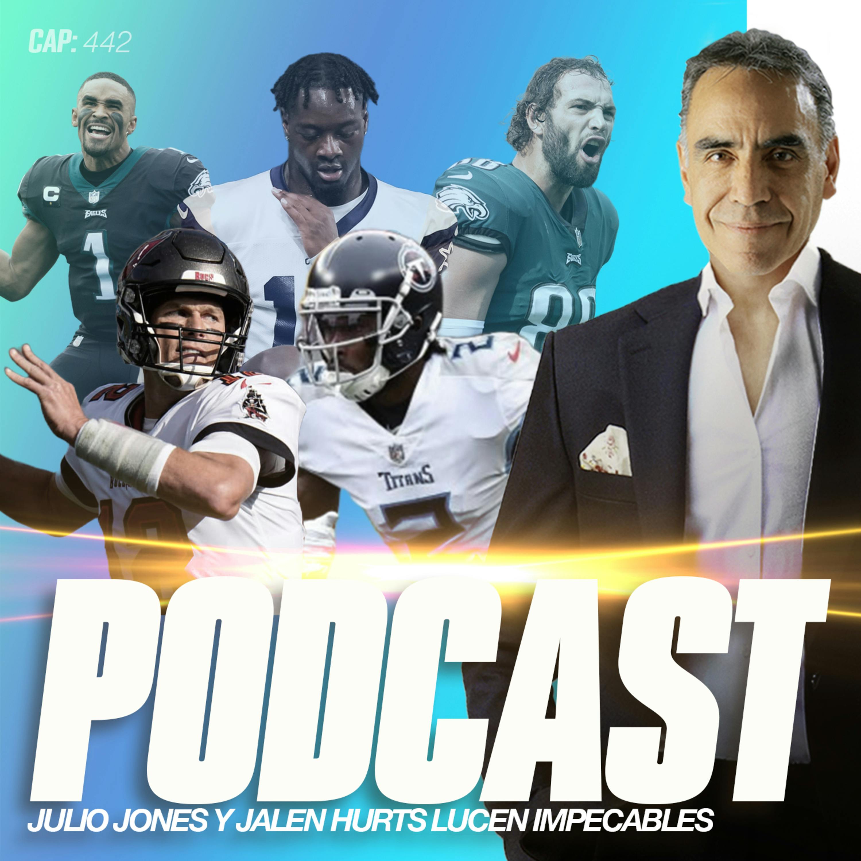 Julio Jones y Jalen Hurts lucen Impecables