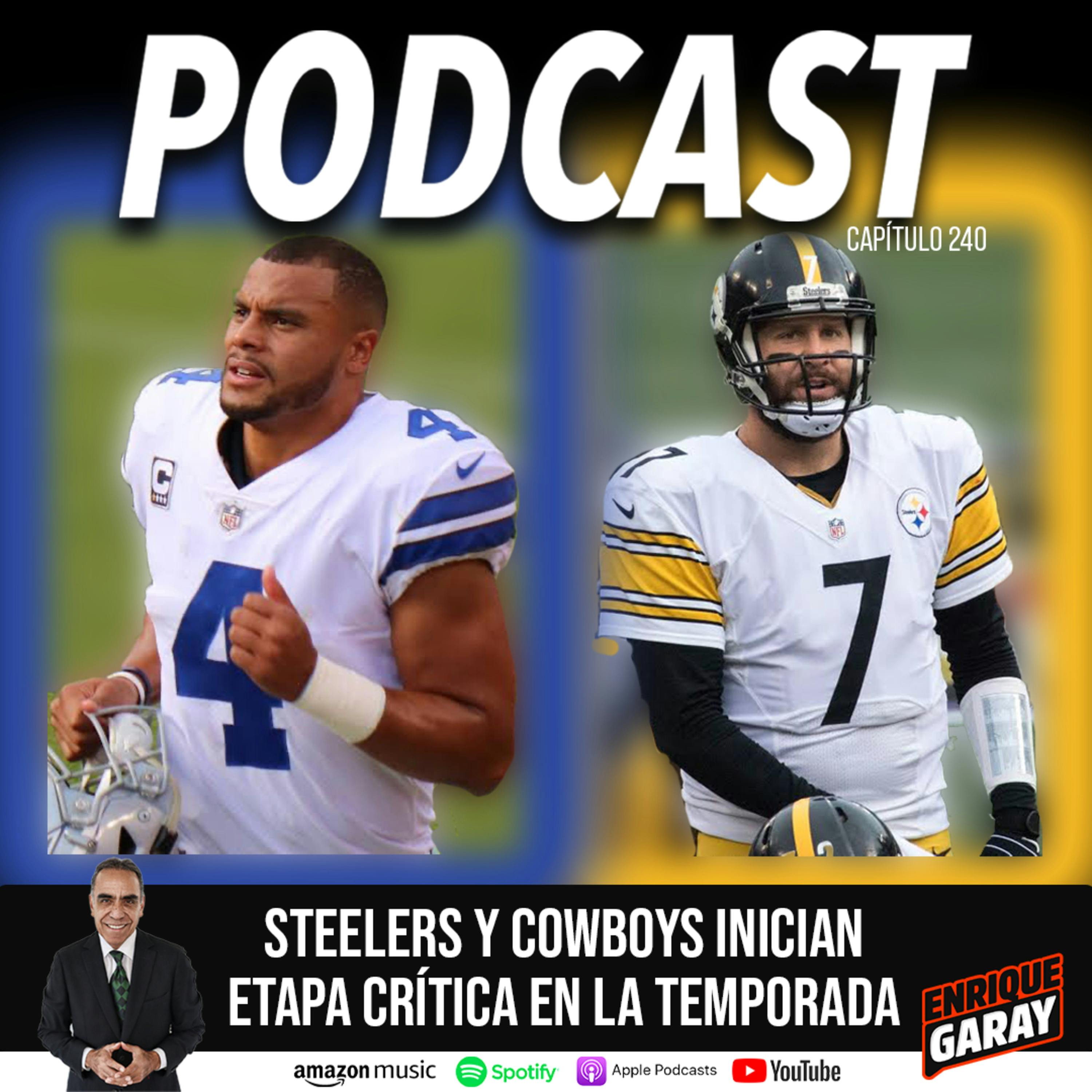 Steelers y Cowboys Inician Etapa Crítica en la Temporada