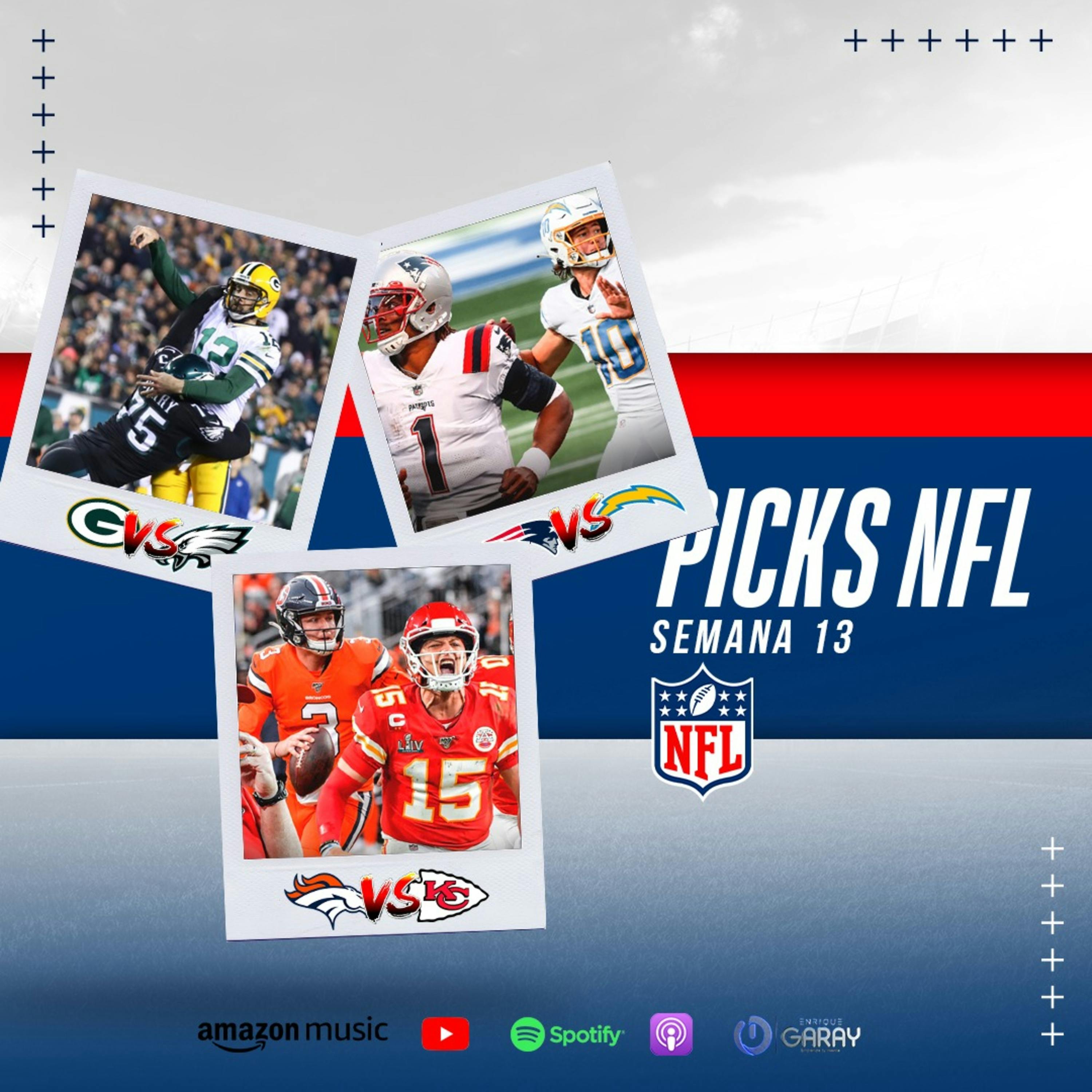 ¿Será que los Broncos frenen el espectáculo de Patrick Mahomes? | Picks NFL, Semana 13