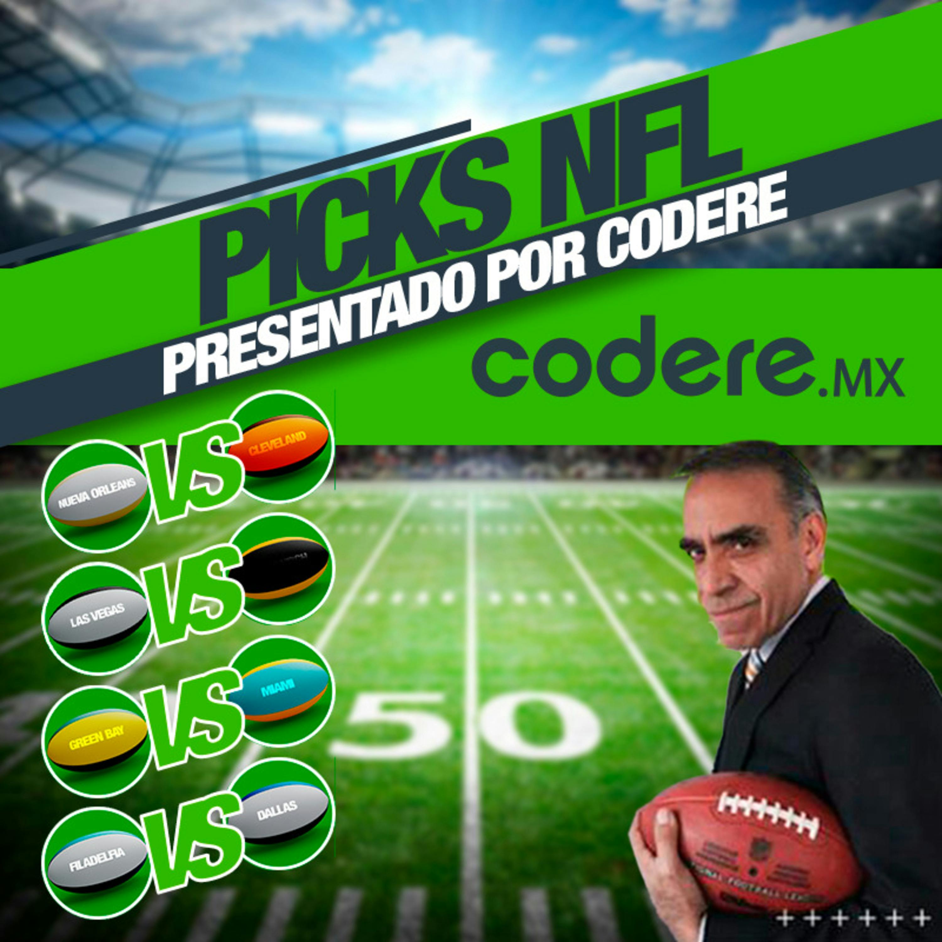 Llegó el #NFL #NFLPodcast con los Picks @Codere