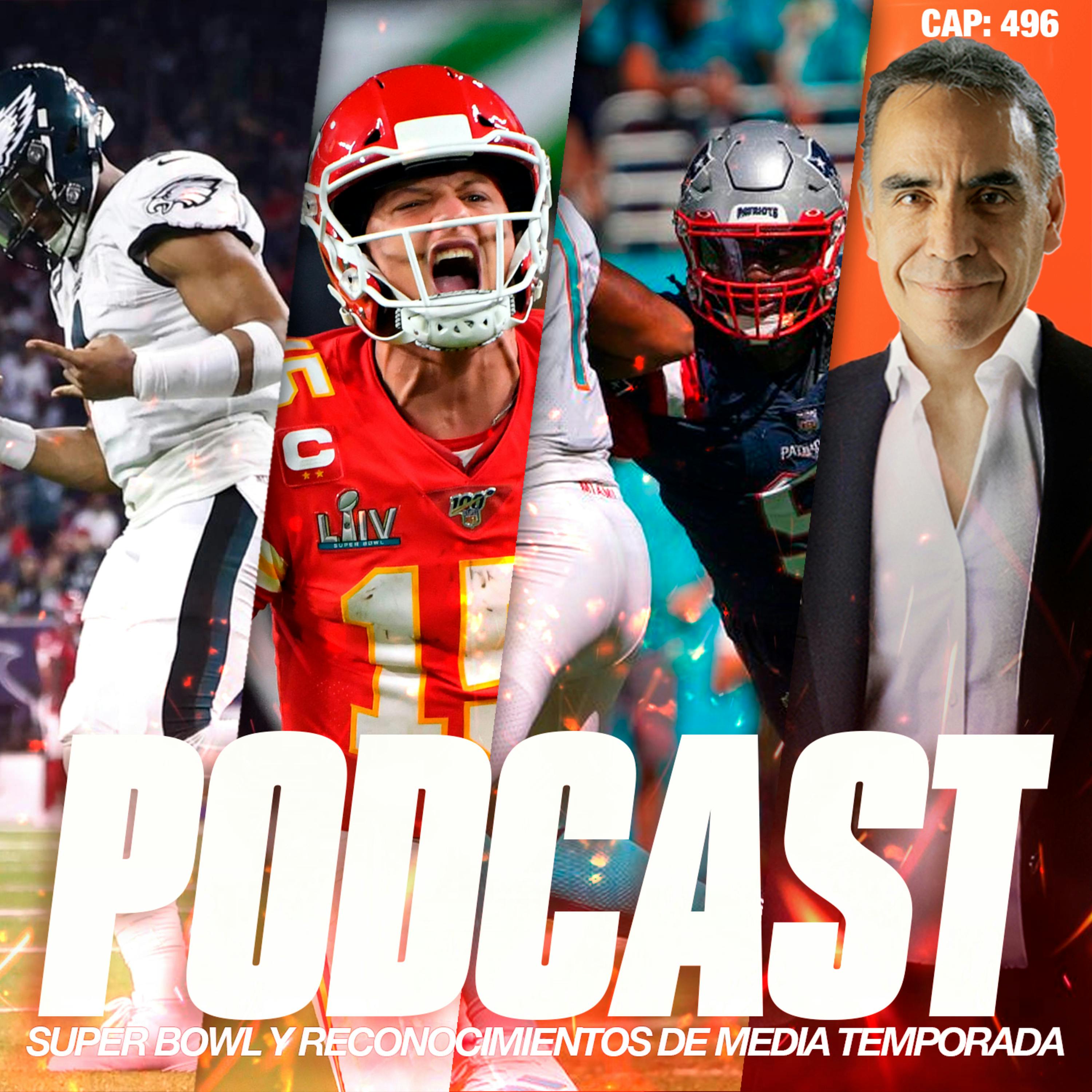 Super Bowl y Reconocimientos de Media Temporada