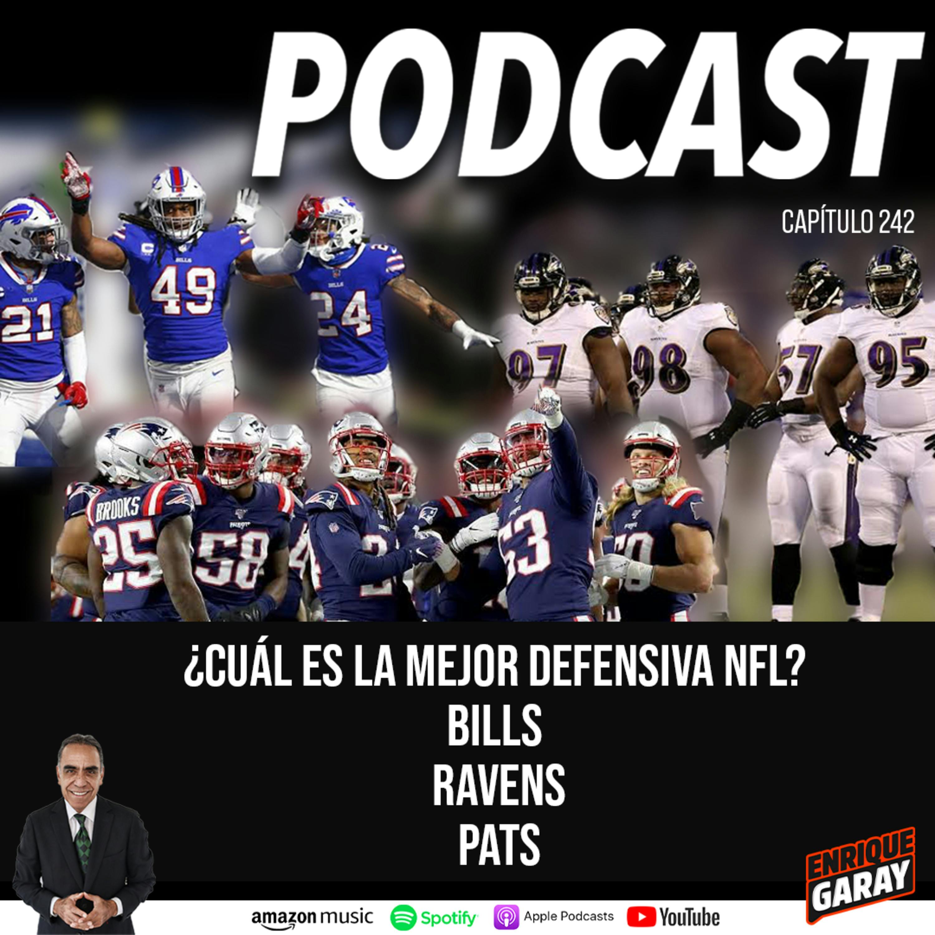 ¿Cuál es la Mejor Defensiva NFL? Bills Ravens  Pats