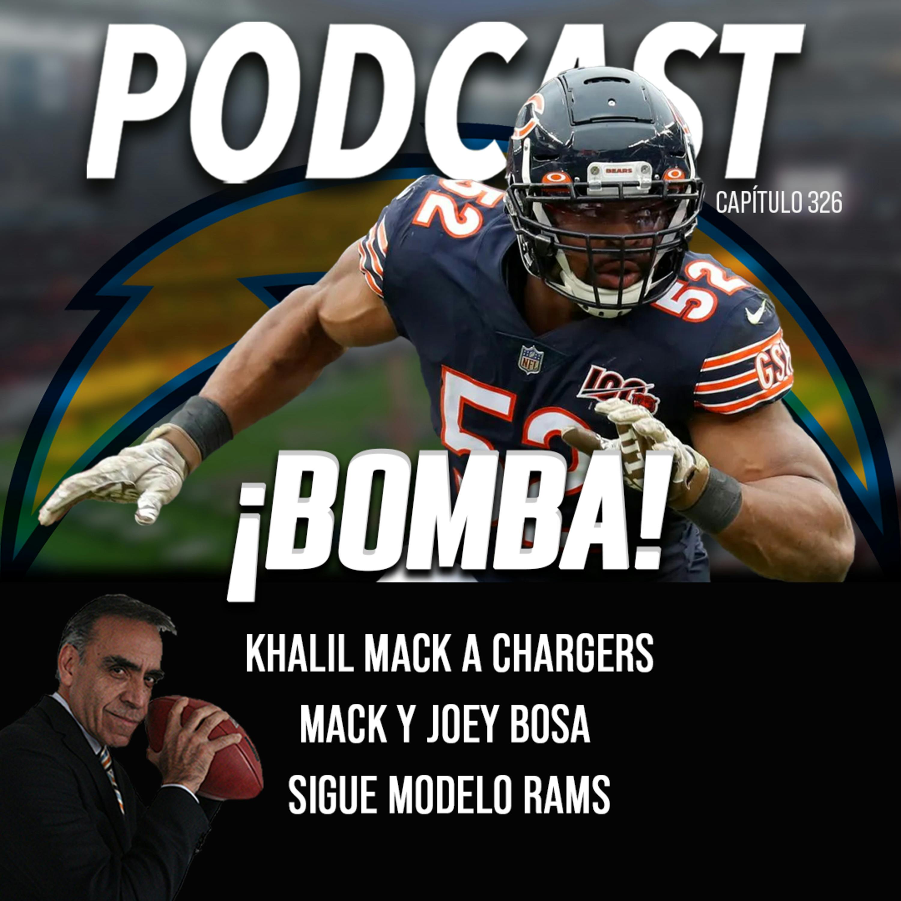 ¡Bomba! Khalil Mack a Chargers // Mack y Joey Bosa // Sigue Modelo Rams