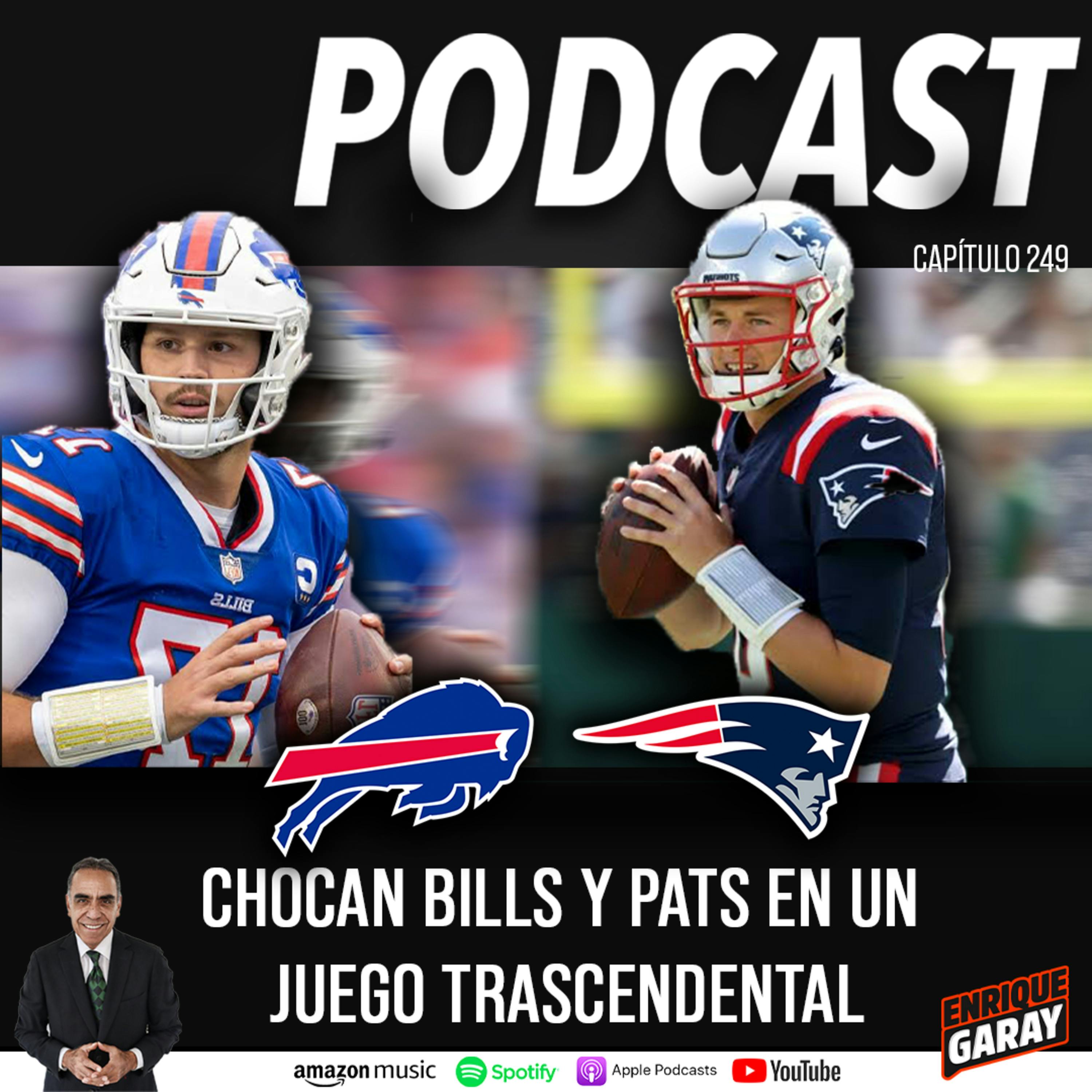 Chocan Bills y Pats en un Juego Trascendental