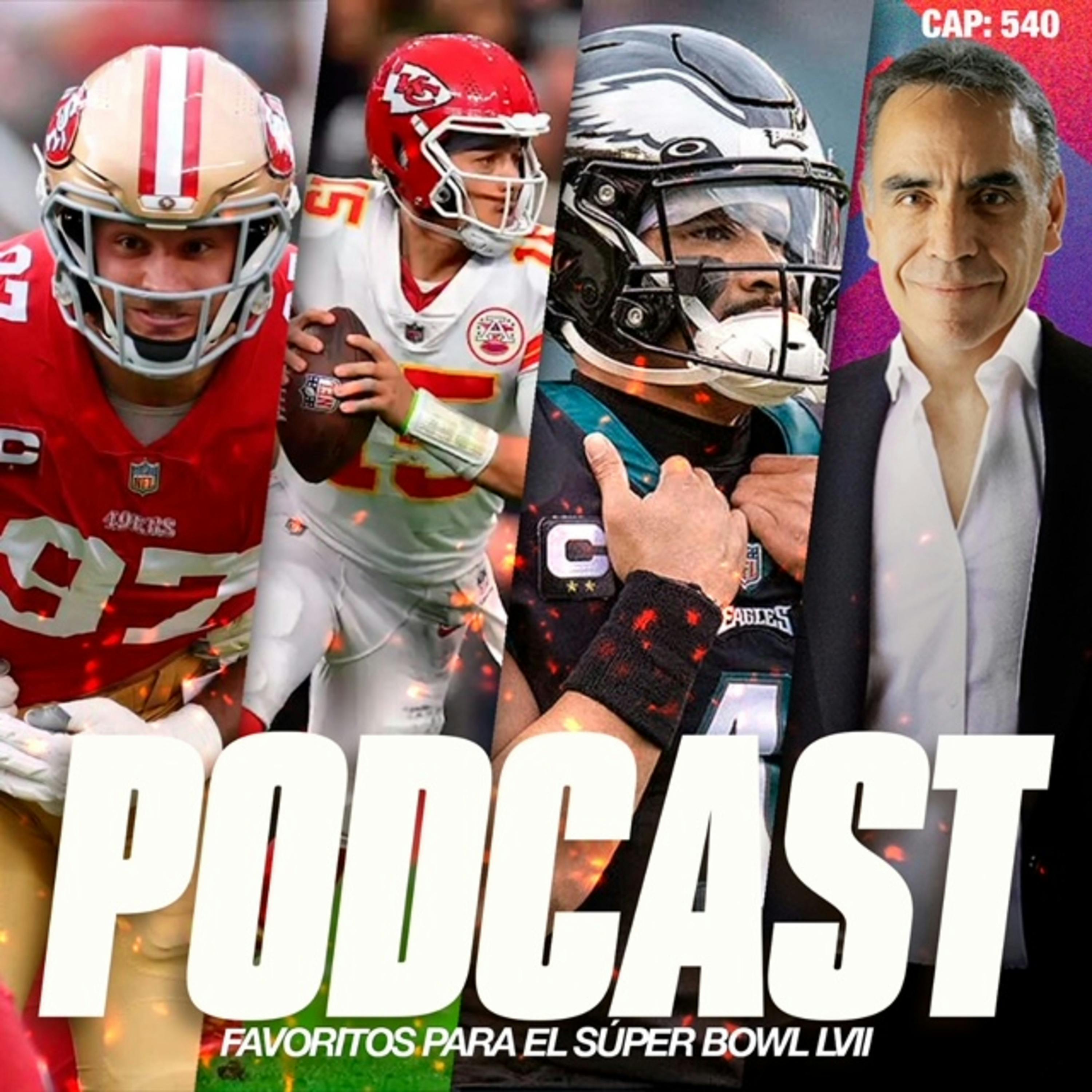 Sin duda Chiefs, Eagles y 49ers lideran lucha al Super Bowl LVll