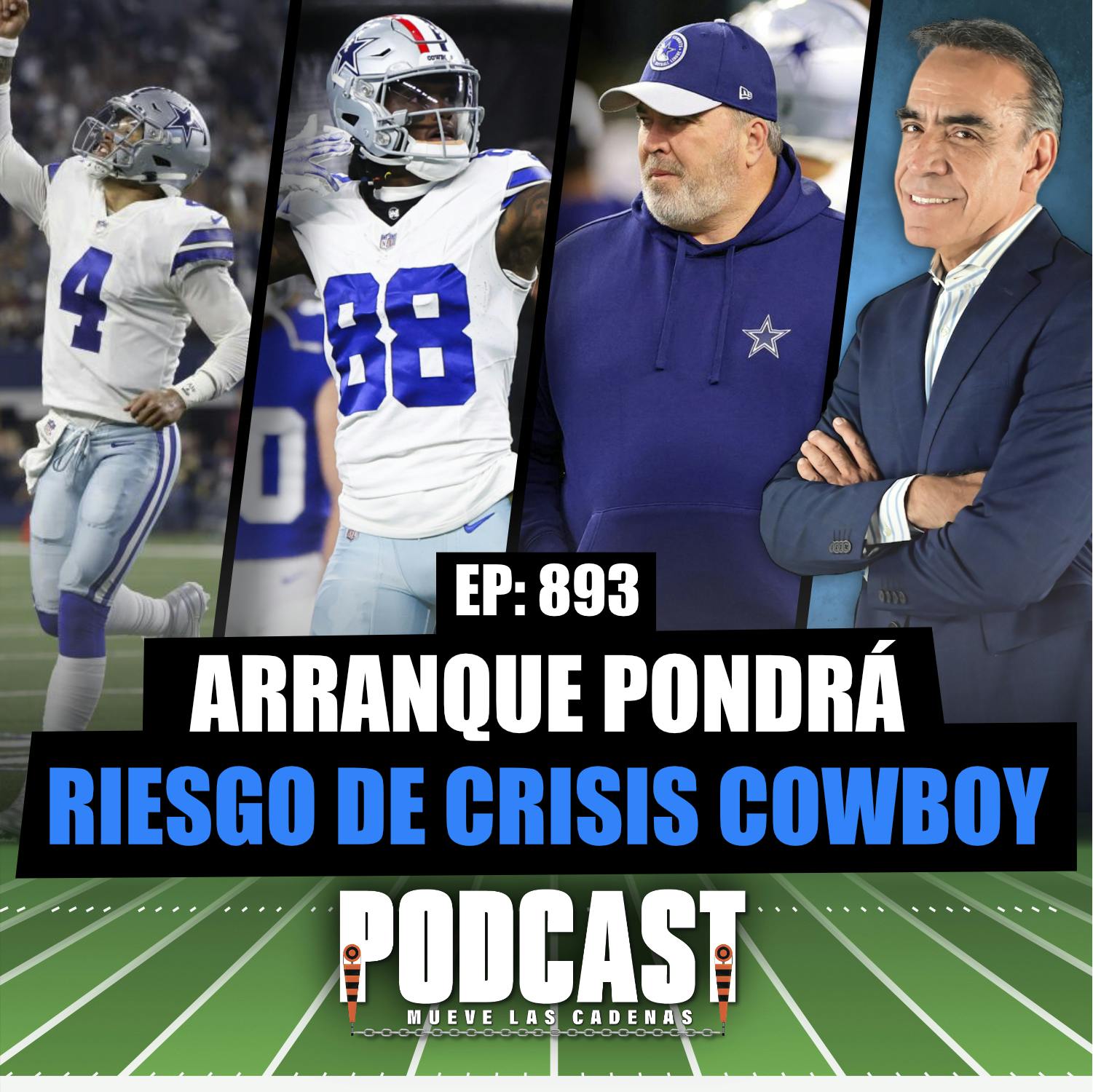 El Rol de Juegos de @DallasCowboys de Octubre a Noviembre será una Pesadilla