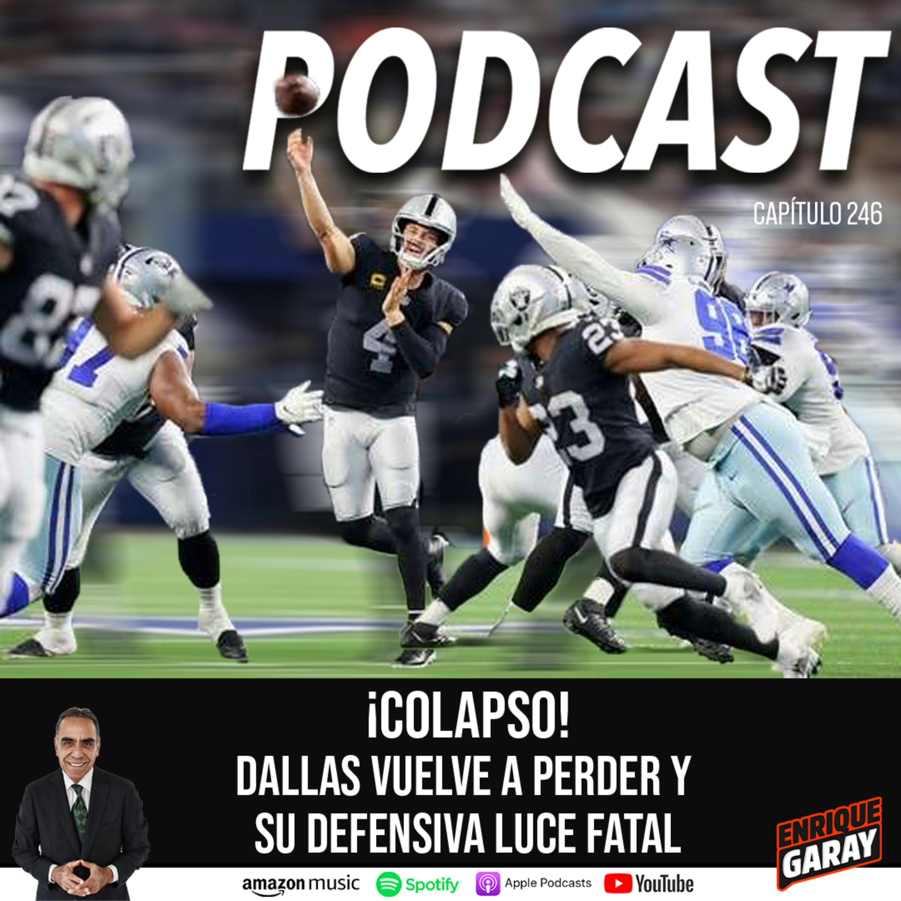 ¡Colapso! Dallas vuelve a Perder y Su Defensiva luce Fatal