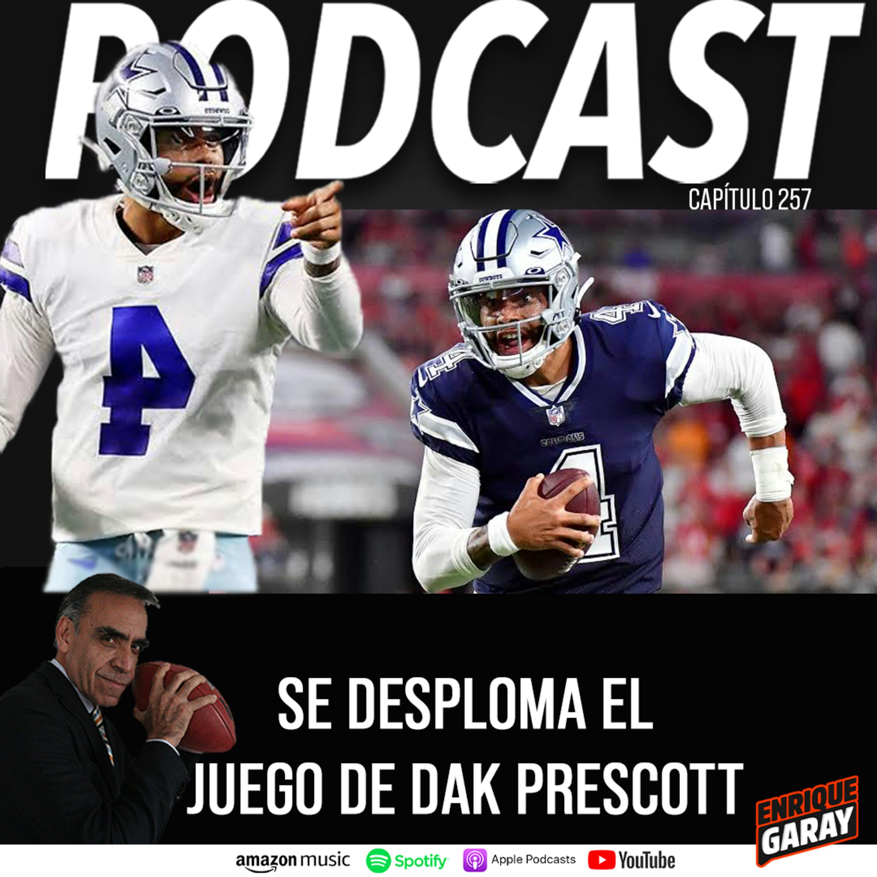 Se Desploma el Juego de Dak Prescott