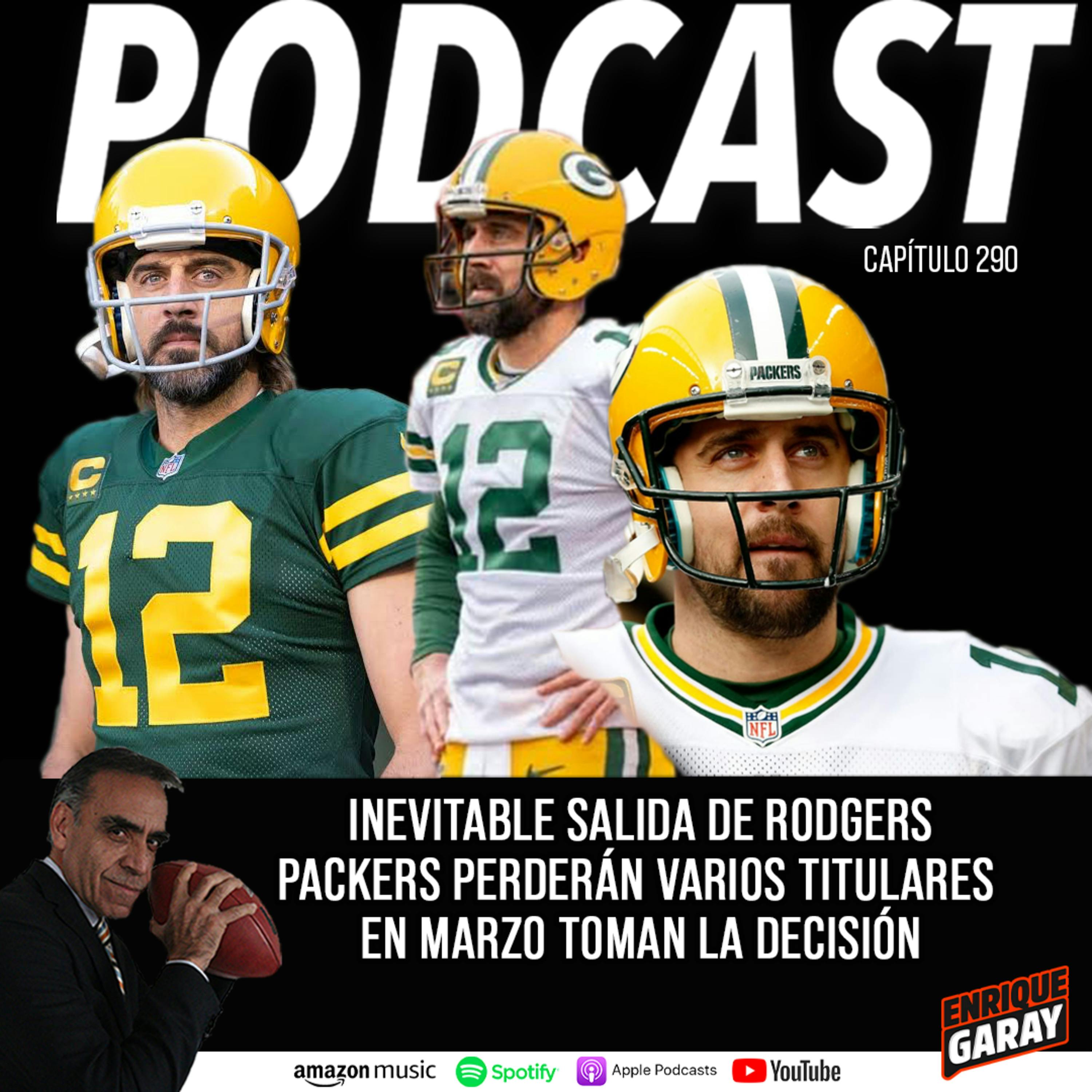Inevitable salida de Rodgers Packers perderán varios Titulares En Marzo Toman la Decisión