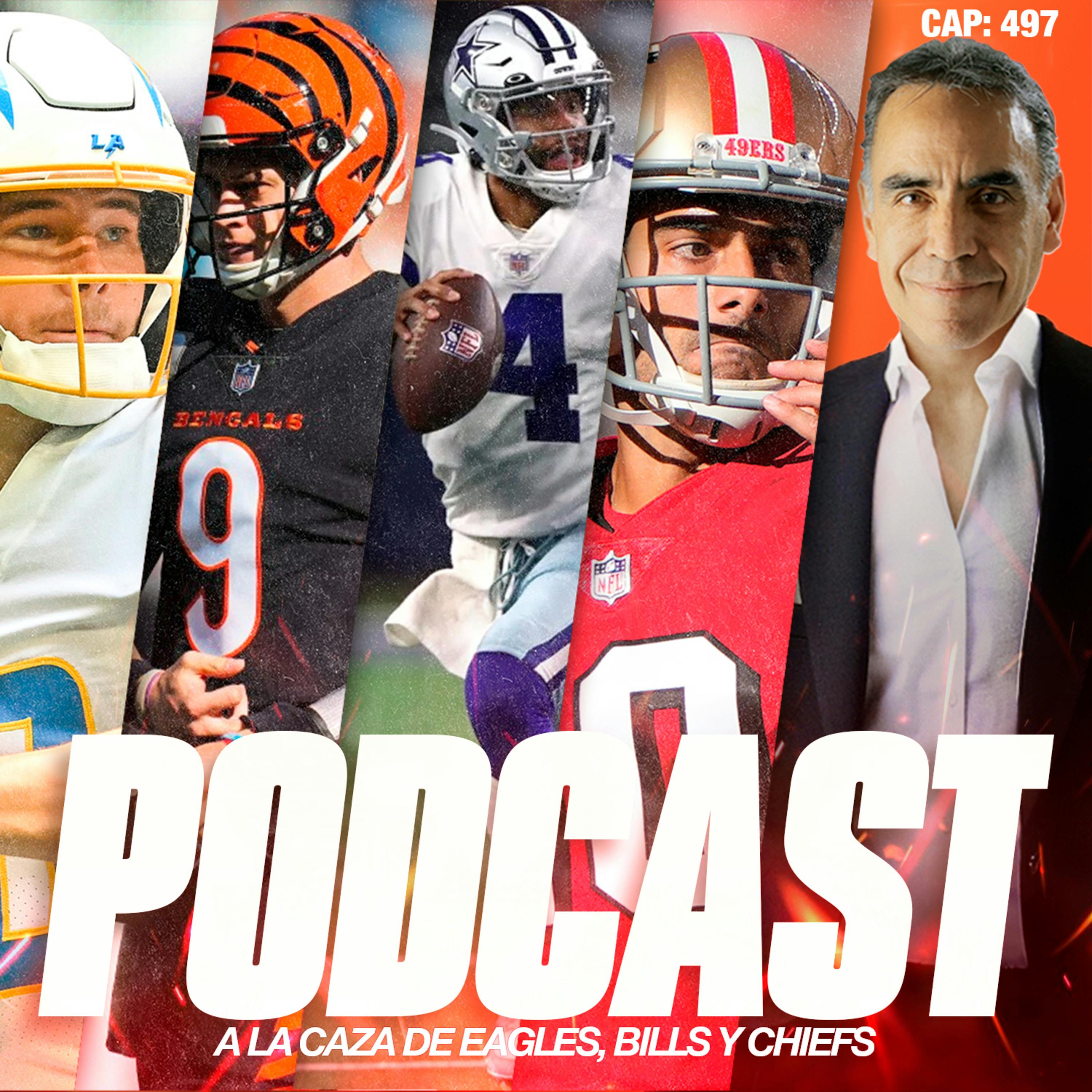 A la Caza de Eagles, Bills y Chiefs