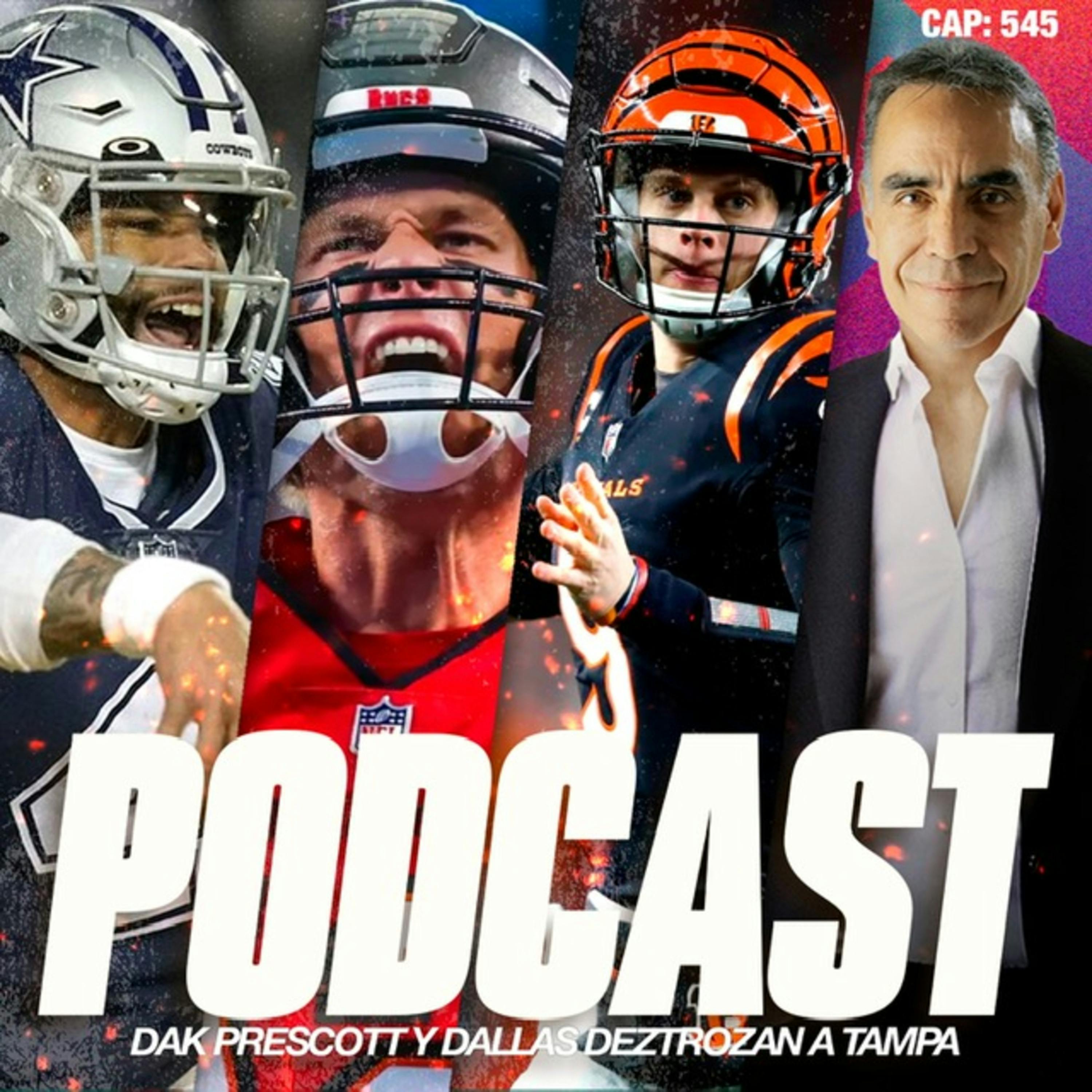 Dak y Cowboys lucen Dominantes al Eliminar a Brady